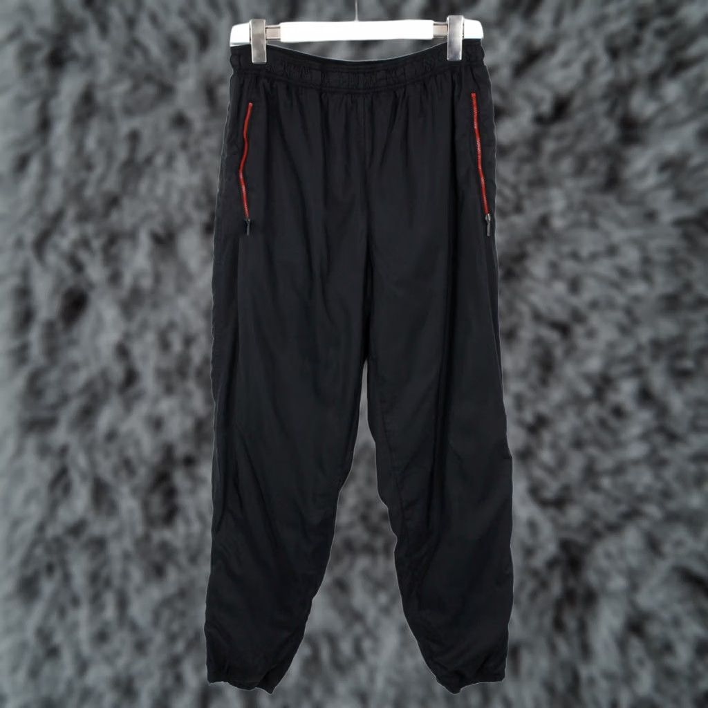 Nike Nike Trousers Men Black Adjustable Waist Zipped Bottoms Sweatpants UK 42/44 Mens Size US 42 / EU 58 - 1 Thumbnail