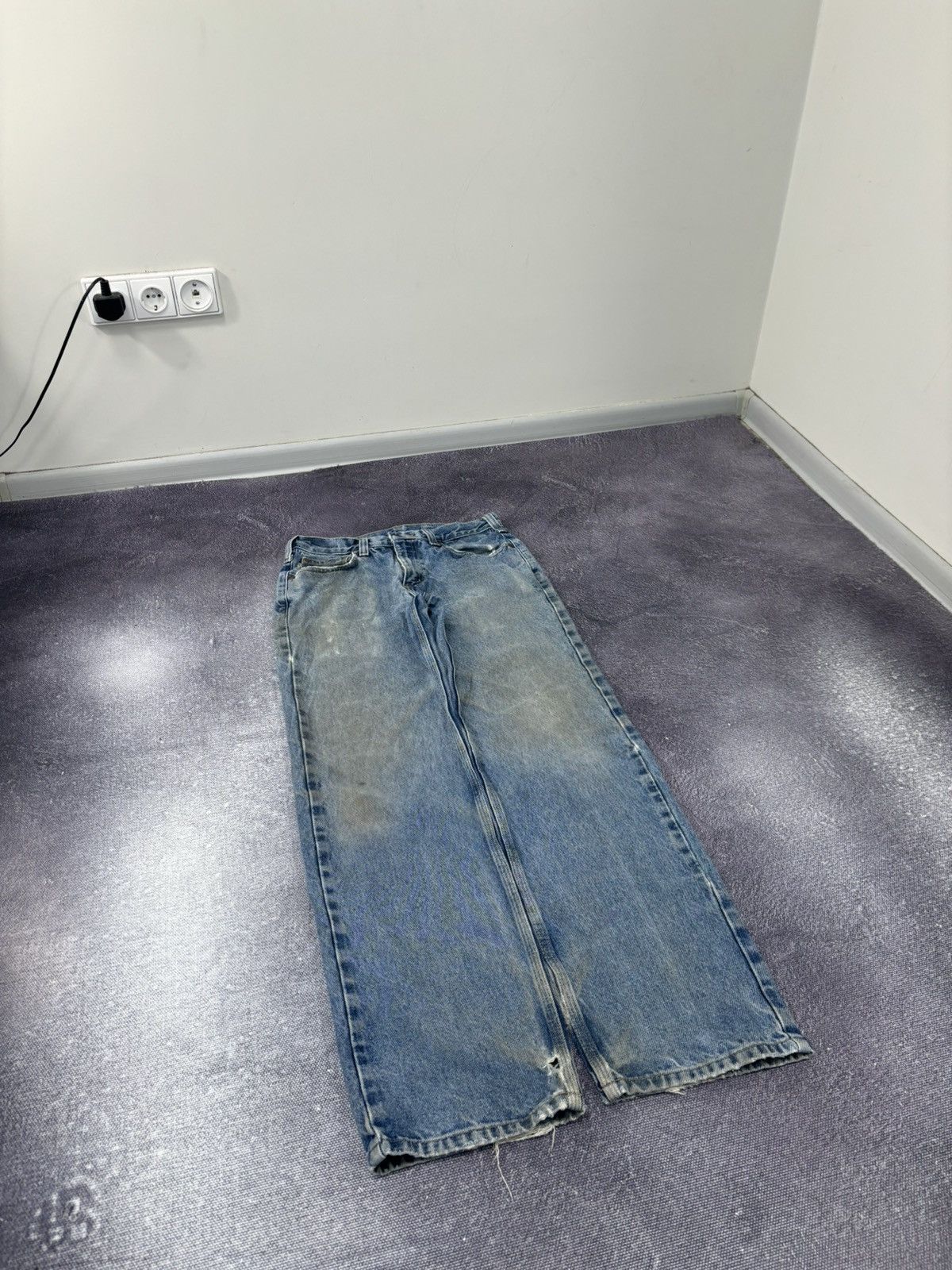 Carhartt Vintage Carhartt Y2K Straight Fit Work Skate Denim Jeans Size US 30 / EU 46 - 10 Thumbnail