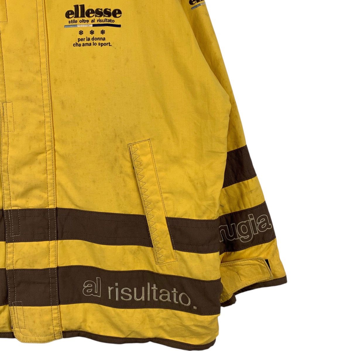 Ellesse × Vintage Vintage ELLESSE Perugia Italian Sportswear Hoodie Ski Jacket Size US L / EU 52-54 / 3 - 7 Thumbnail
