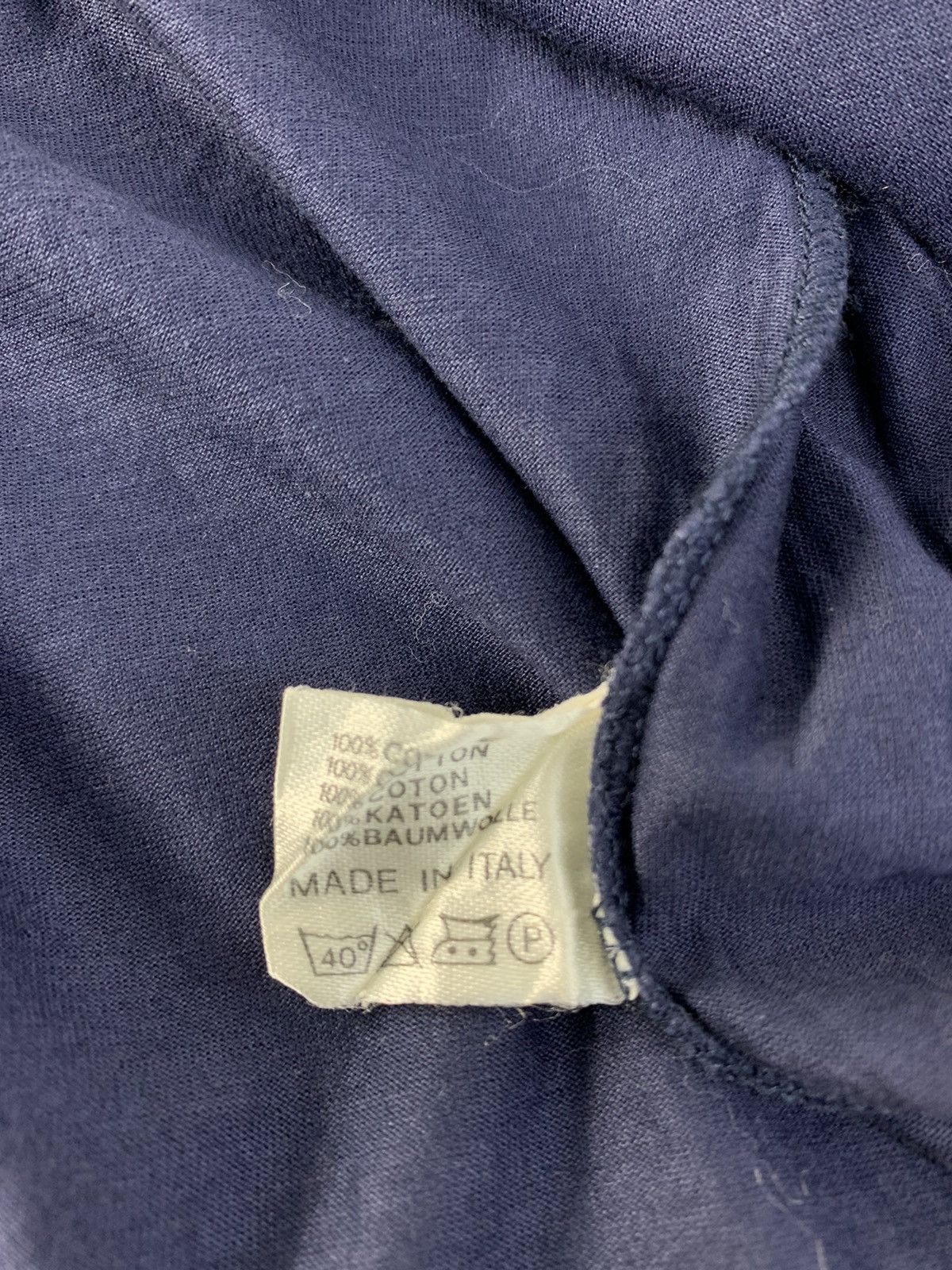 Burberry × Designer × Vintage Burberry Of London Made in Italy Single Pocket Polo Tee Size US M / EU 48-50 / 2 - 6 Thumbnail