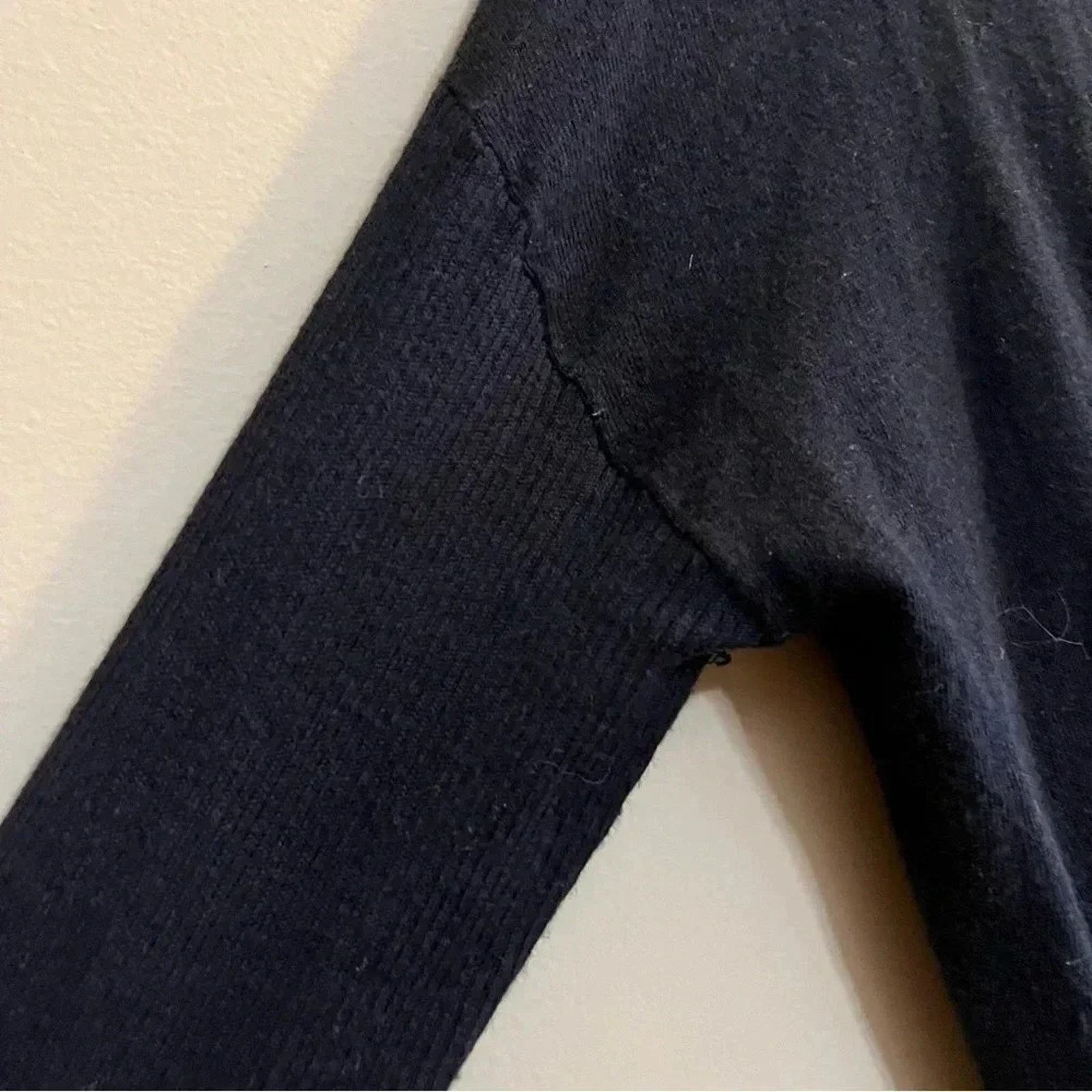 Other Halogen Lightweight Cardigan Long Sleeve Solid Black Size XS Size XS / US 0-2 / IT 36-38 - 3 Thumbnail
