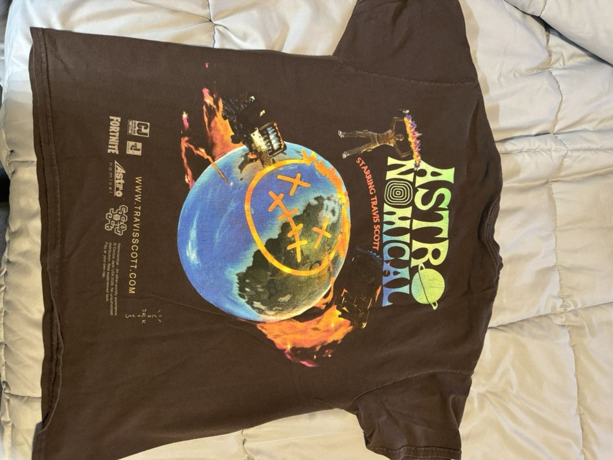 Travis Scott Travis Scott x Fortnite tee shirt Size US M / EU 48-50 / 2 - 2 Thumbnail