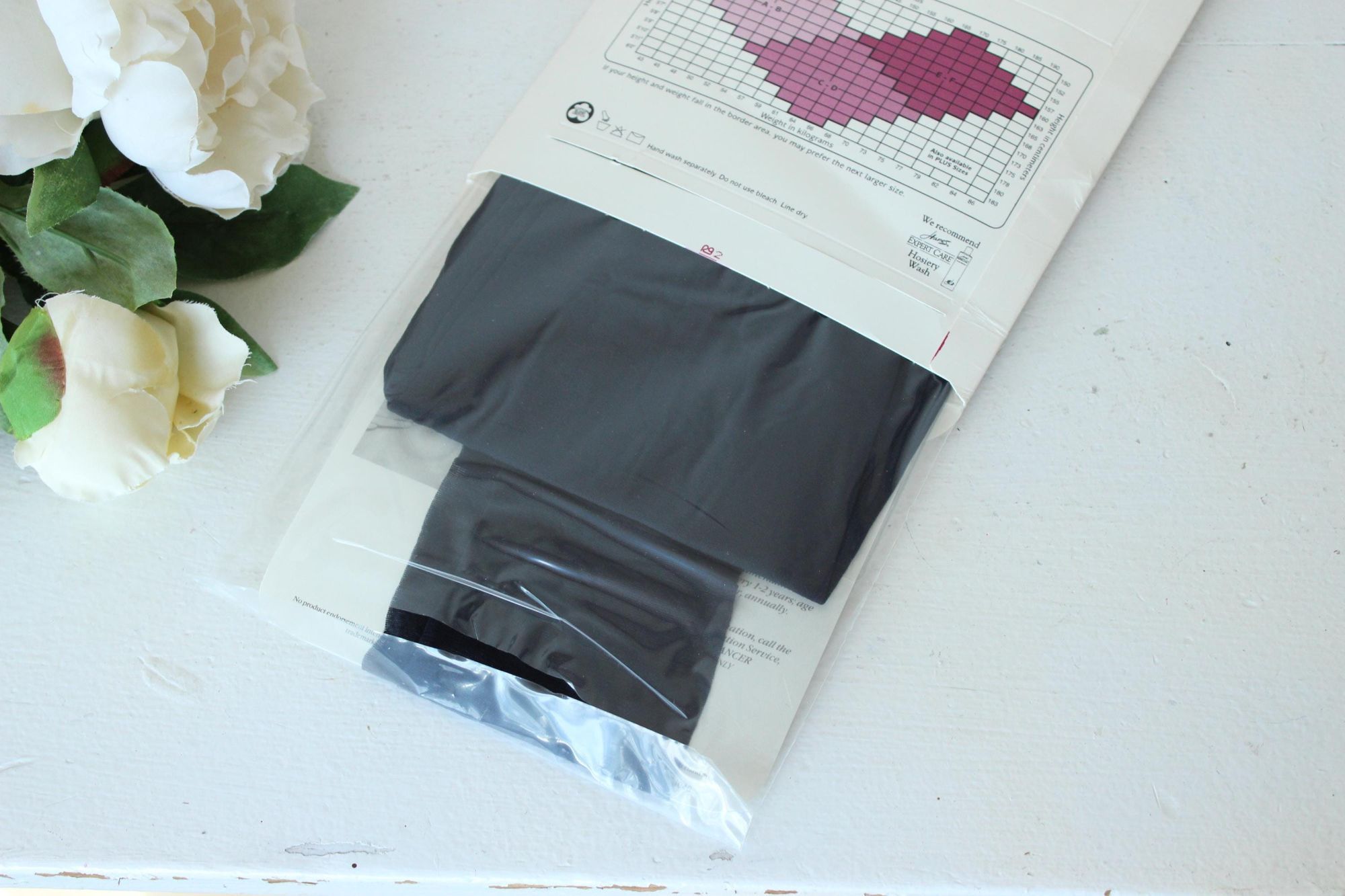 Hanes Vintage 1990s 2000s Pantyhose, New NOS, Hanes Classic Navy, Size ONE SIZE - 8 Thumbnail