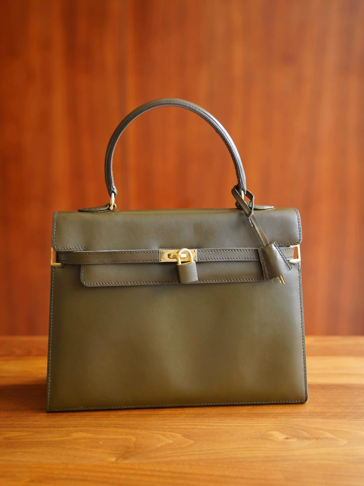 Other Morabito Vintage Pickle Green Kelly30 Bag Light Use Size ONE SIZE - 2 Thumbnail