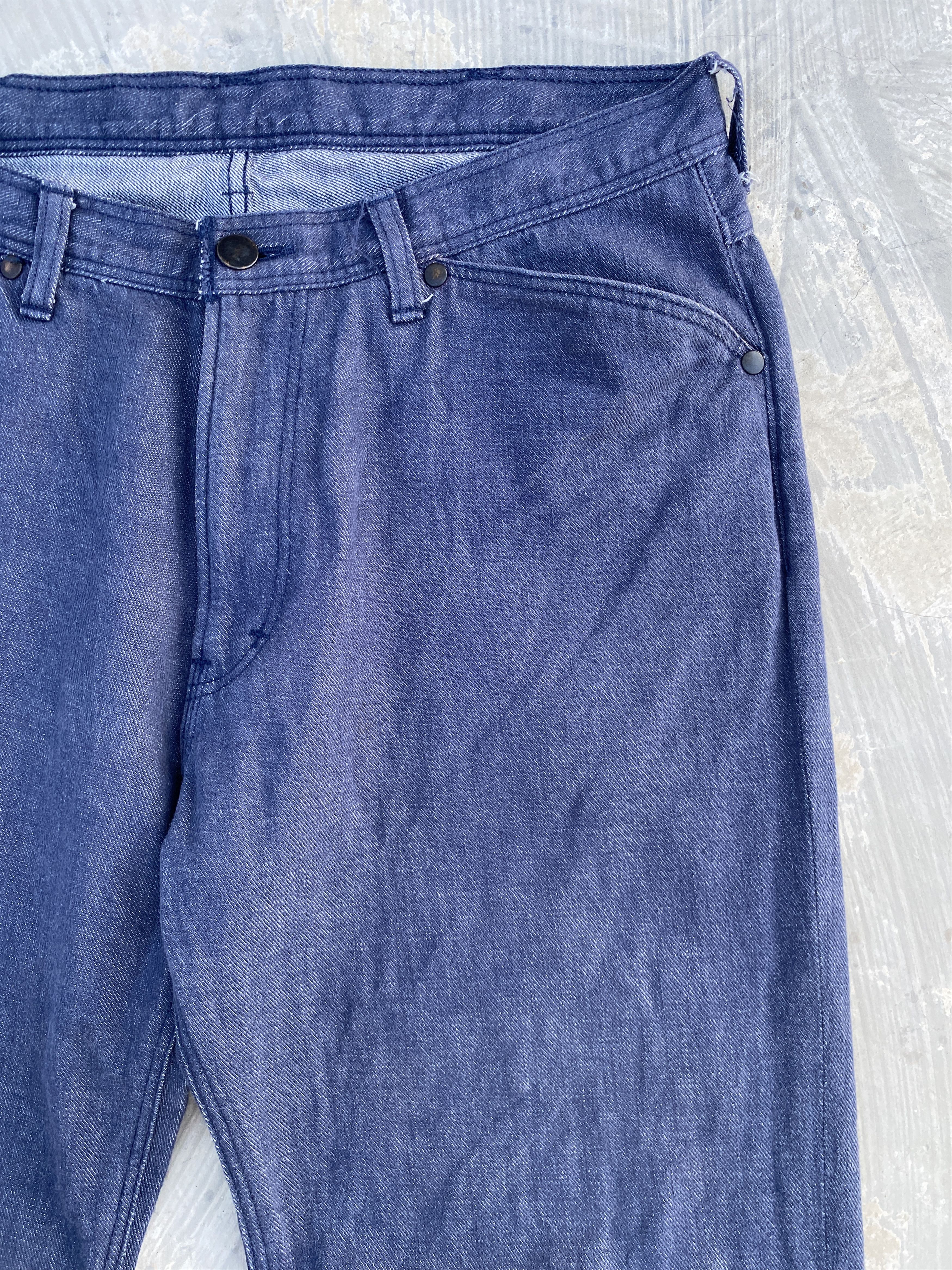 Japanese Brand Number Nine Pain Jeans 50s Roebuck Inspired Size US 33 - 3 Thumbnail