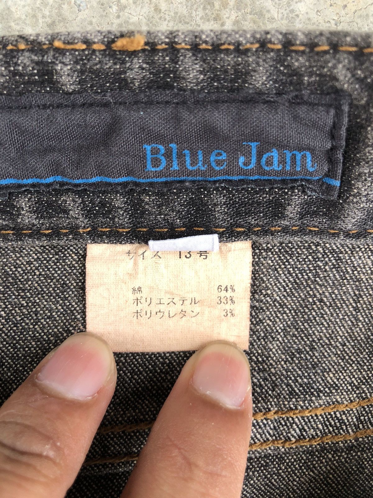 If Six Was Nine Japanese Blue jam Flared Jeans Distressed Jeans Size US 30 / EU 46 - 16 Thumbnail