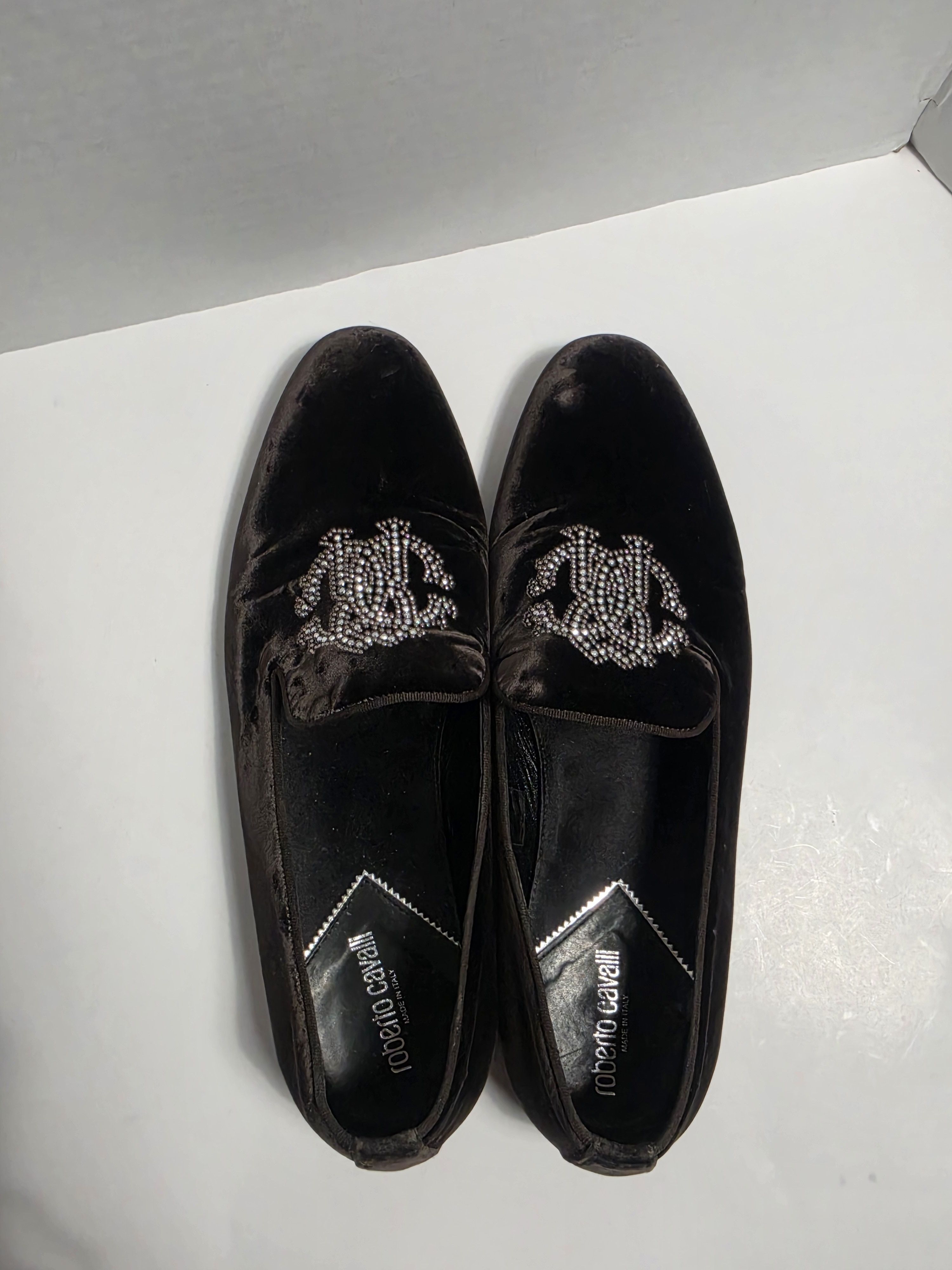 Roberto Cavalli Roberto Cavali Slip On Velvet Loafers Shoes Size US 12 / EU 45 - 7 Thumbnail