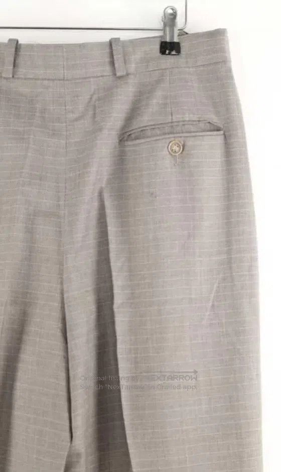 Hermes Hermes Margiela Era Gray Summer Wool Pants Size 28" / US 6 / IT 42 - 3 Thumbnail