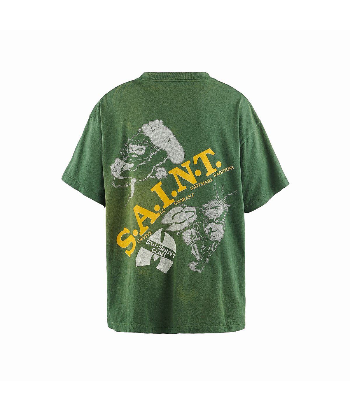 Japanese Brand × READYMADE × Saint Michael Saint Michael wu tang TEE Size US XL / EU 56 / 4 - 2 Thumbnail