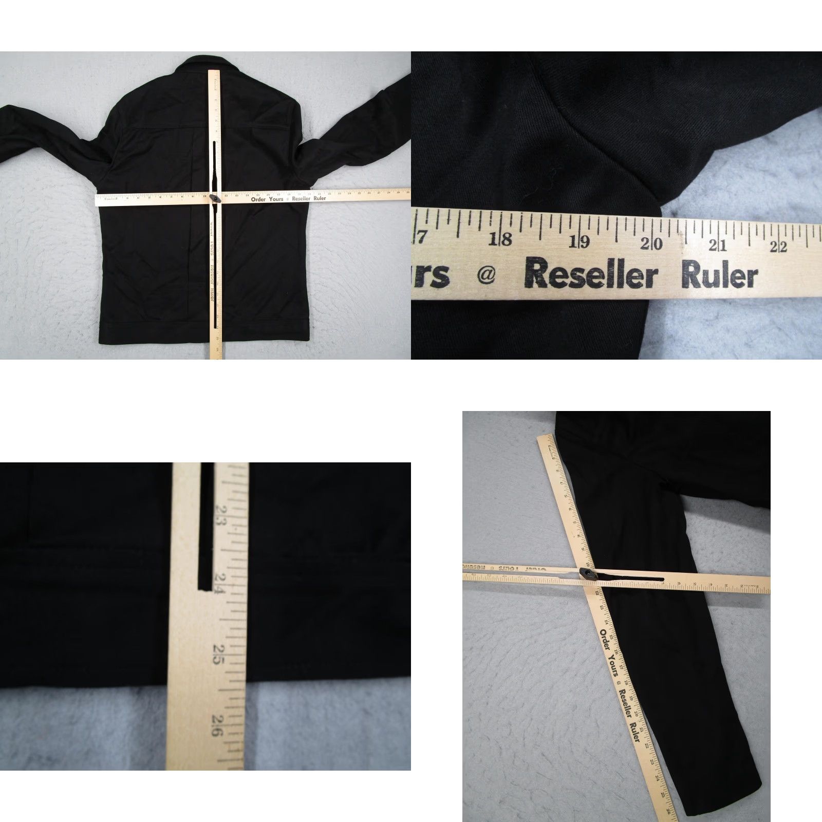 Vintage Shipley & Halmos Jacket Mens Medium Black Cotton Zip Cuff Lined Casual Trucker Size US M / EU 48-50 / 2 - 8 Thumbnail