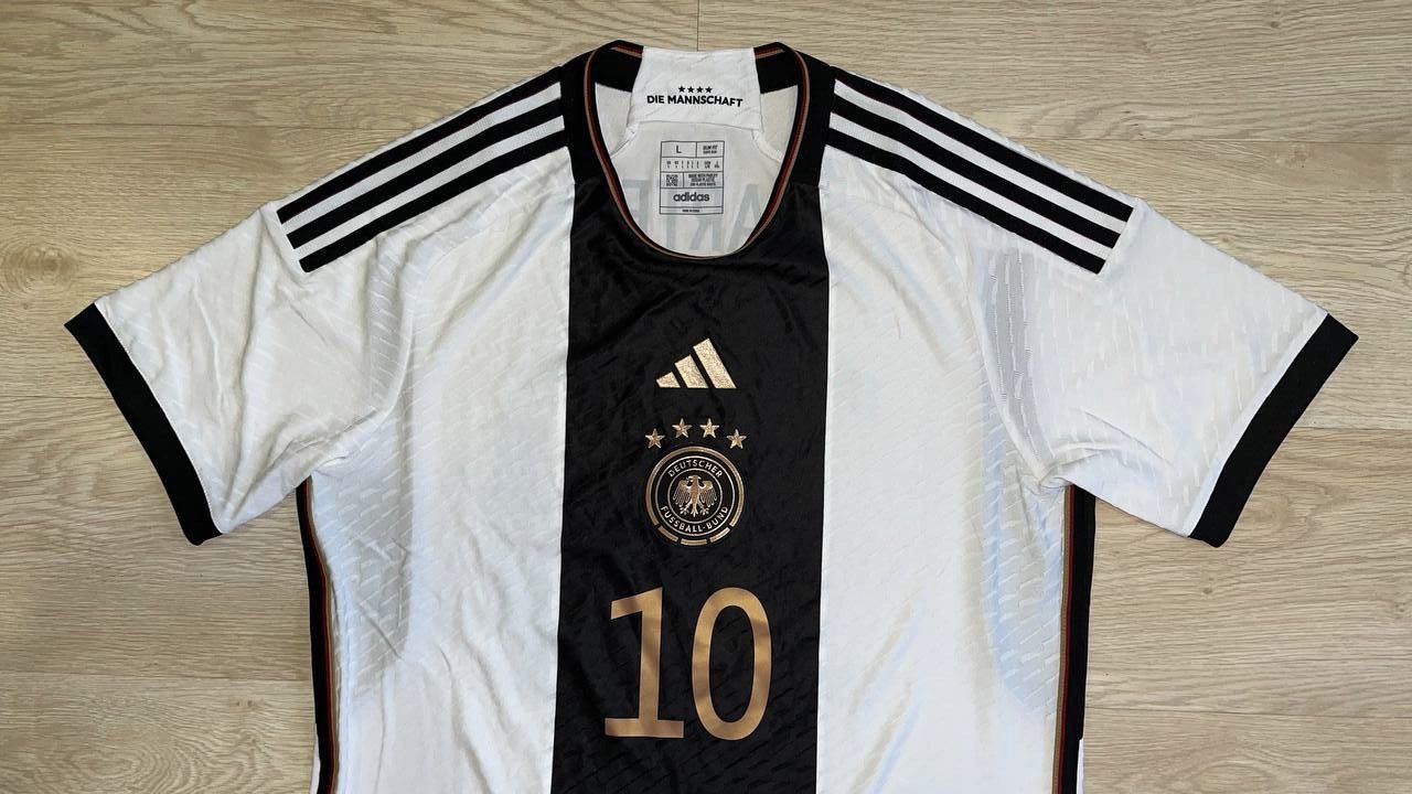 Adidas GERMANY ADIDAS 2022 WORLD CUP PLAYER ISSUE HOME JERSEY Size US L / EU 52-54 / 3 - 2 Thumbnail