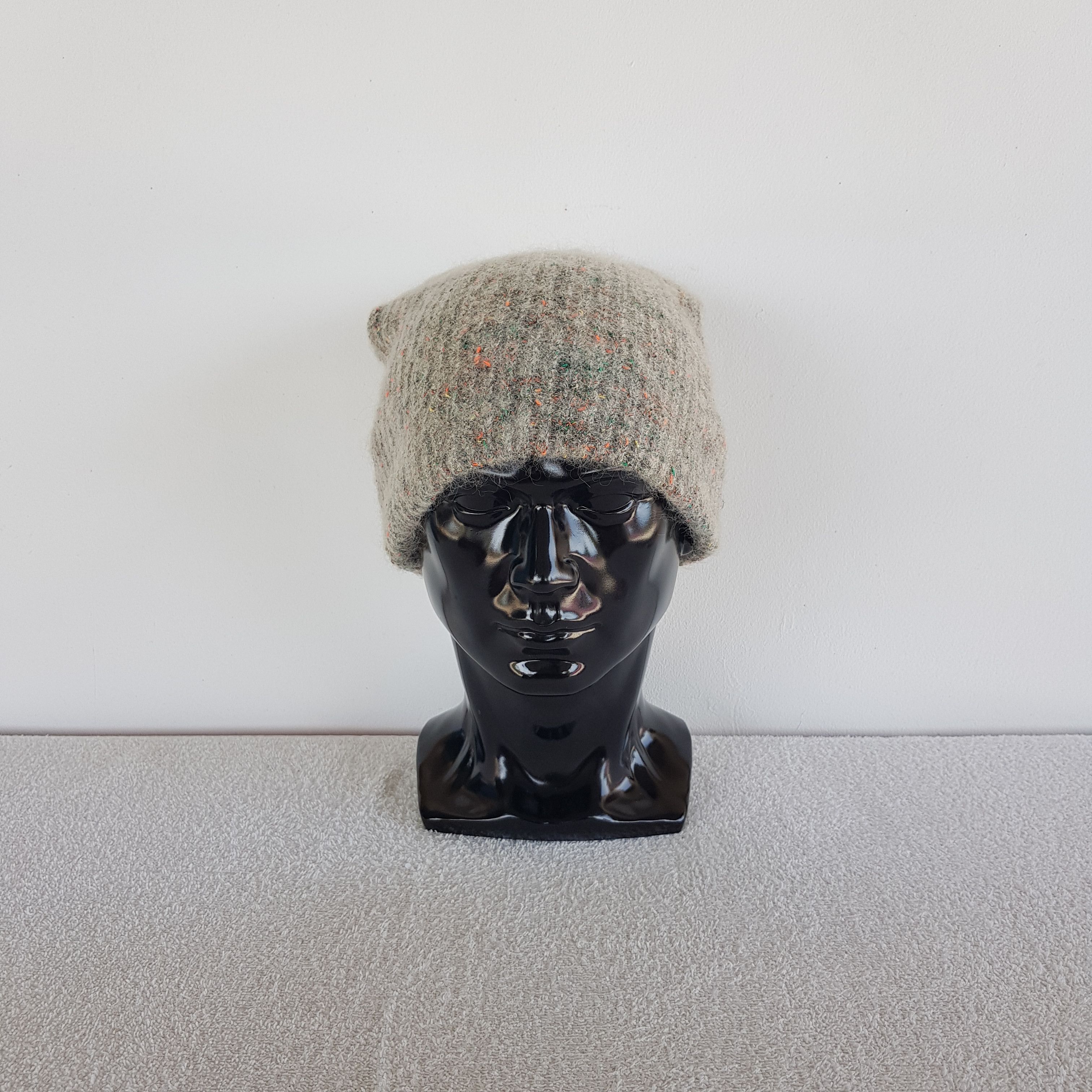 Japanese Brand Vintage Japanese Wool Beanie Knitted Pom Pom Snow Caps Hats. Size ONE SIZE - 2 Thumbnail
