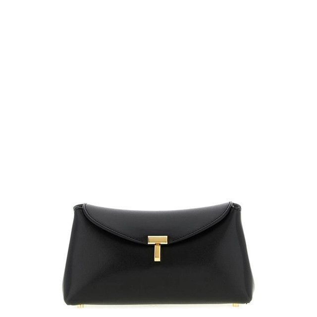 Toteme TOTEME T-Lock Black Mini Clutch New Size ONE SIZE - 1 Thumbnail