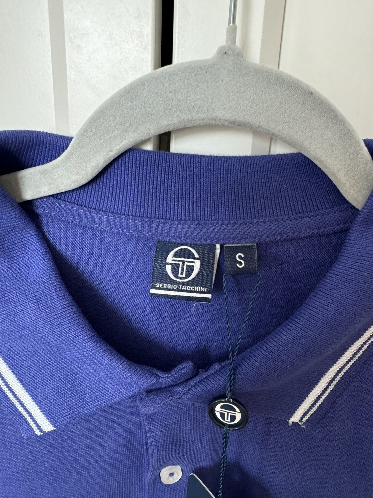 Sergio Tacchini Sergio Tacchini polo shirt blue new with tags Size US S / EU 44-46 / 1 - 3 Thumbnail