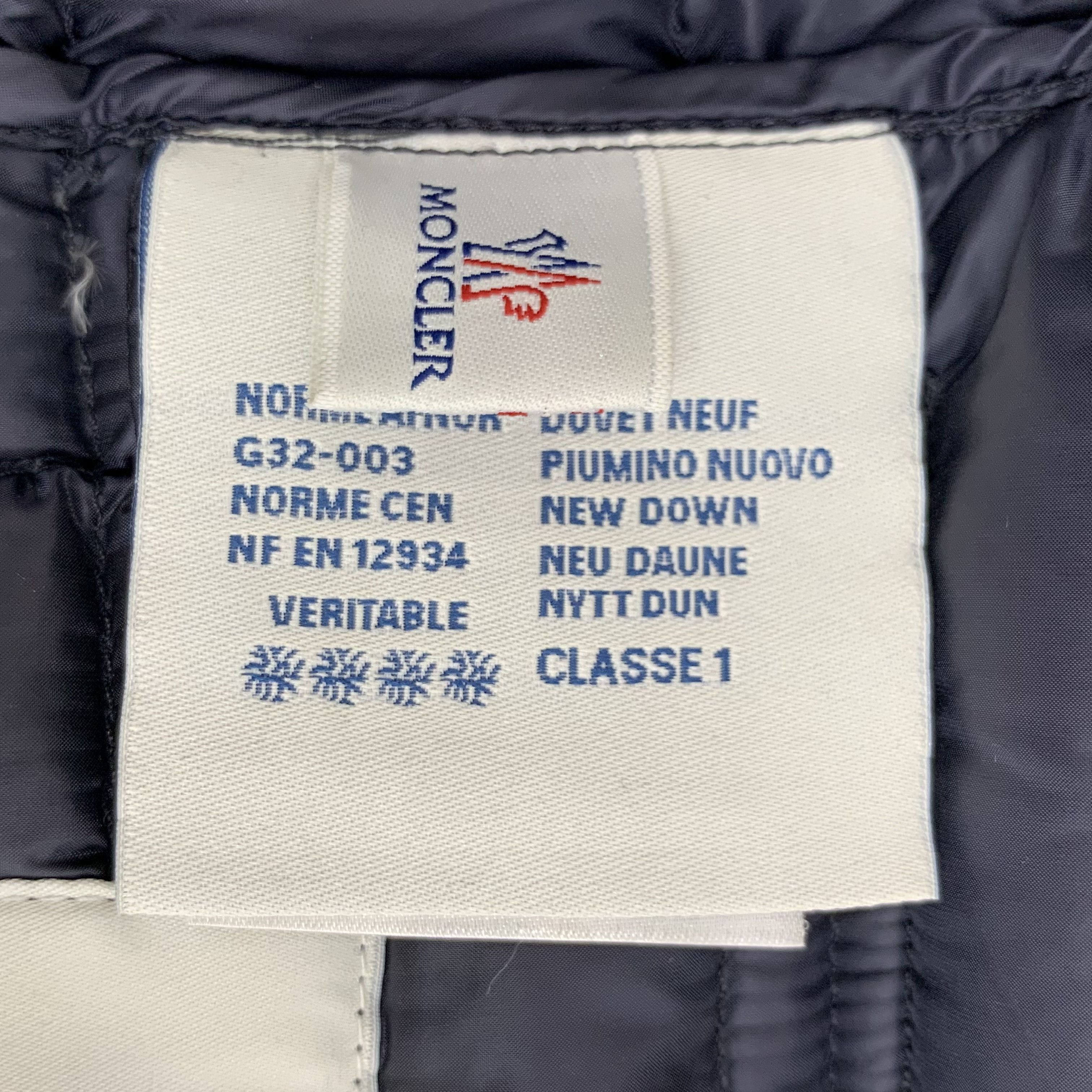 Moncler Moncler Lans Down Jacket Navy (1) Size US S / EU 44-46 / 1 - 10 Thumbnail