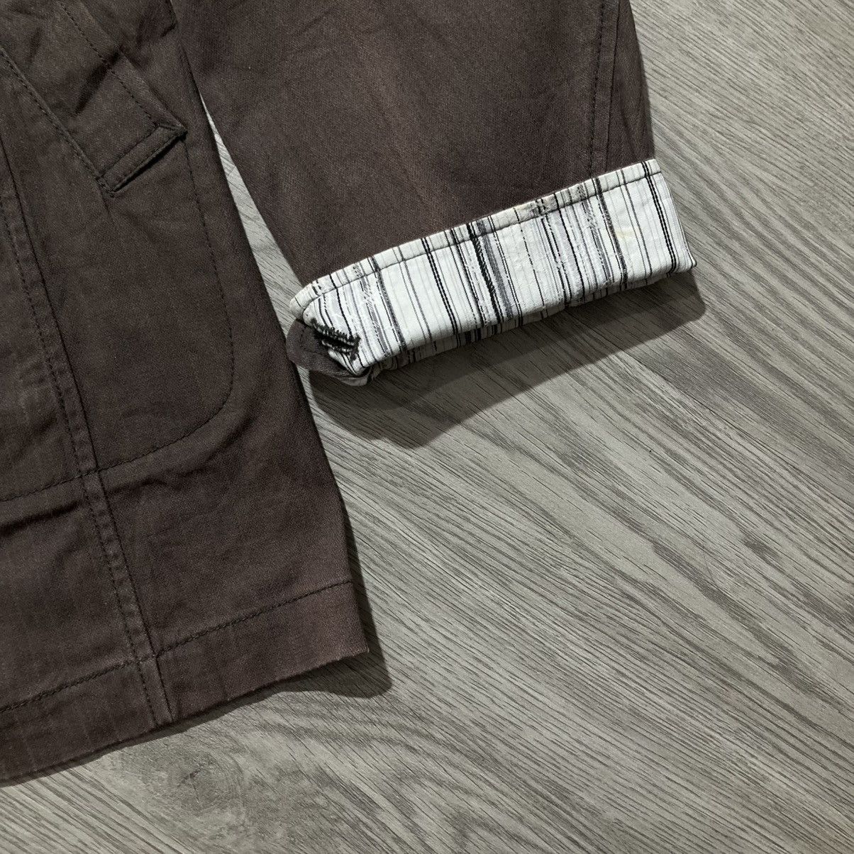 Michel Klein Vintage Michel Klein Homme Paris Coated Jacket Brown Luxury Size US L / EU 52-54 / 3 - 10 Thumbnail