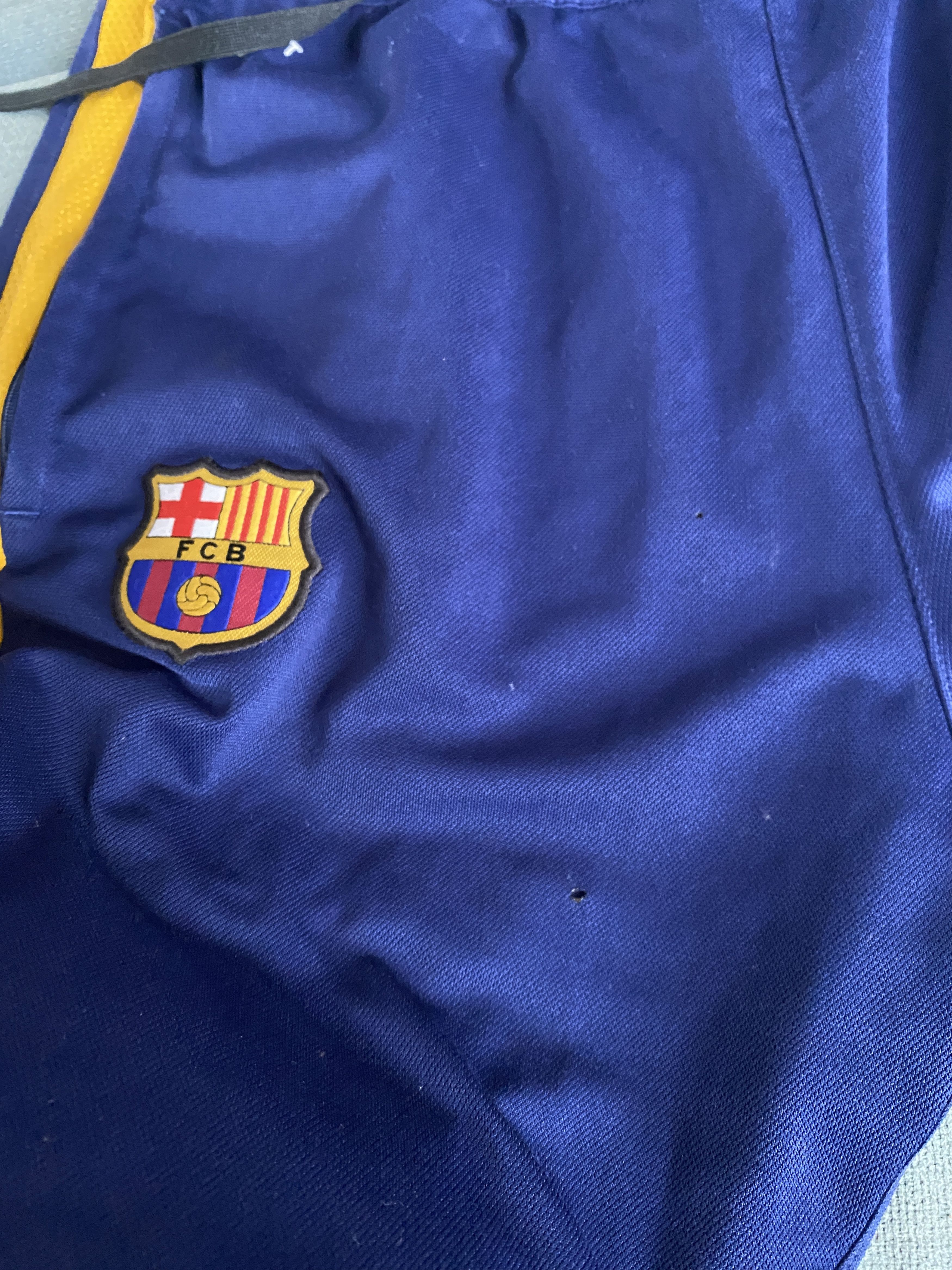 Nike Nike FC Barcelona soccer blockcore sweatpants jersey sport Size US 33 - 9 Thumbnail