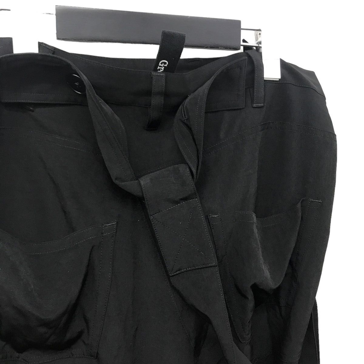 Ground Y GroundY 23SS PANTS One-shoulder suspender pants GI-P08-500 Size US 31 - 5 Thumbnail
