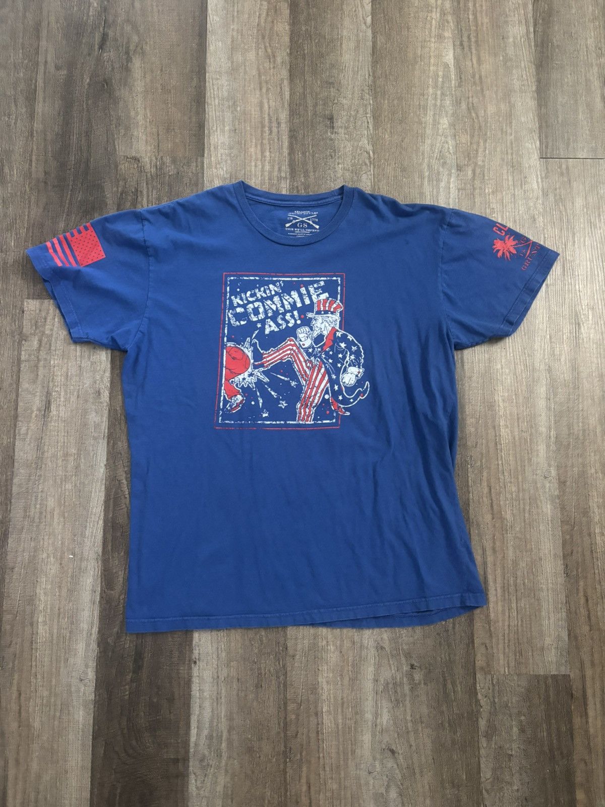 Grunt Style Grunt Style Abe Lincoln Kicking *ss Tee Shirt Size US XXL / EU 58 / 5 - 1 Thumbnail