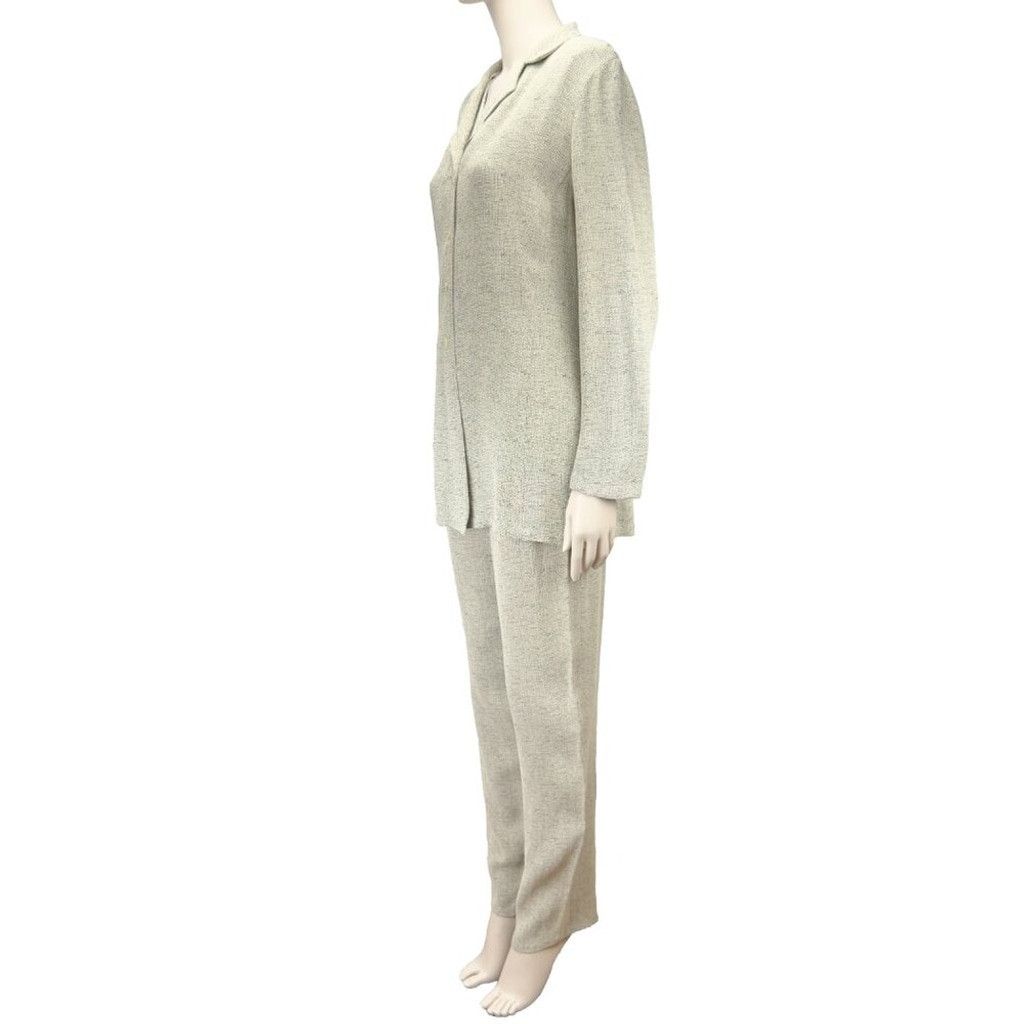 Gerard Darel GERARD DAREL 3 Pc Suit Flowy Gray Green Beige Pants Set s 38 Size S / US 4 / IT 40 - 6 Thumbnail