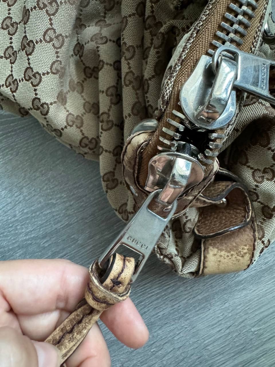 Gucci Gucci monogram canva bag brown Size ONE SIZE - 8 Thumbnail