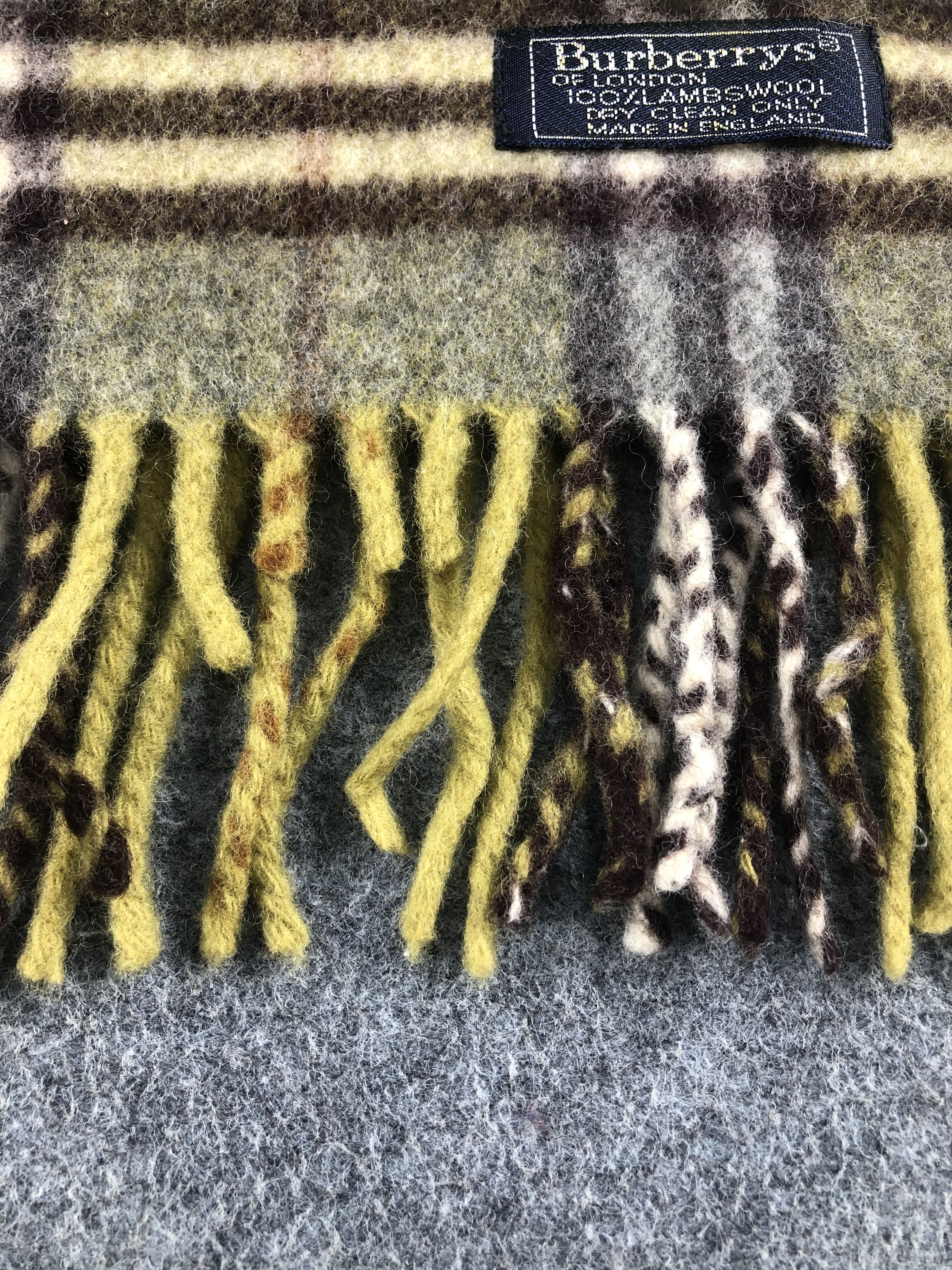 Burberry Burberry Lambswool Scarf / Muffler / Neckwear Size ONE SIZE - 7 Thumbnail