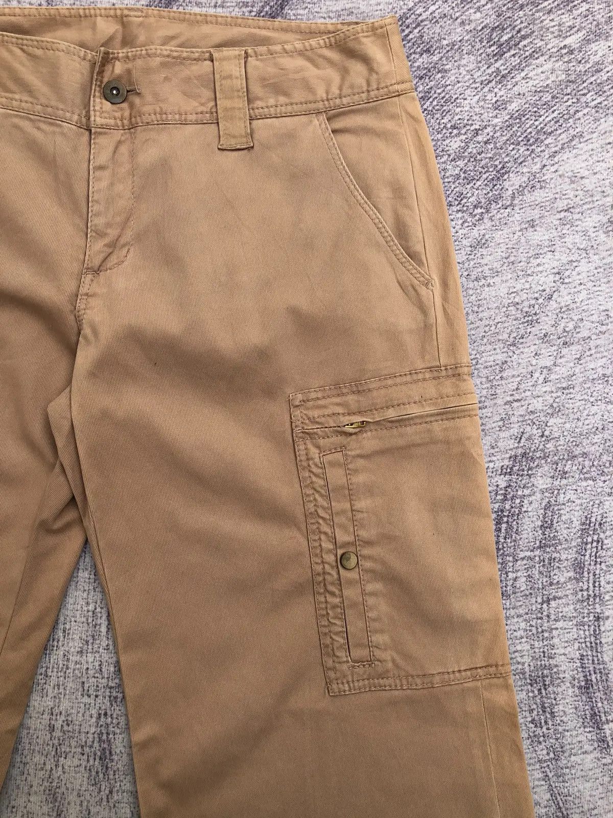 Designer × Japanese Brand Y2K Cargo Trousers Baggy Khakis Multi Pocket Tactical Pants Size US 32 / EU 48 - 5 Thumbnail