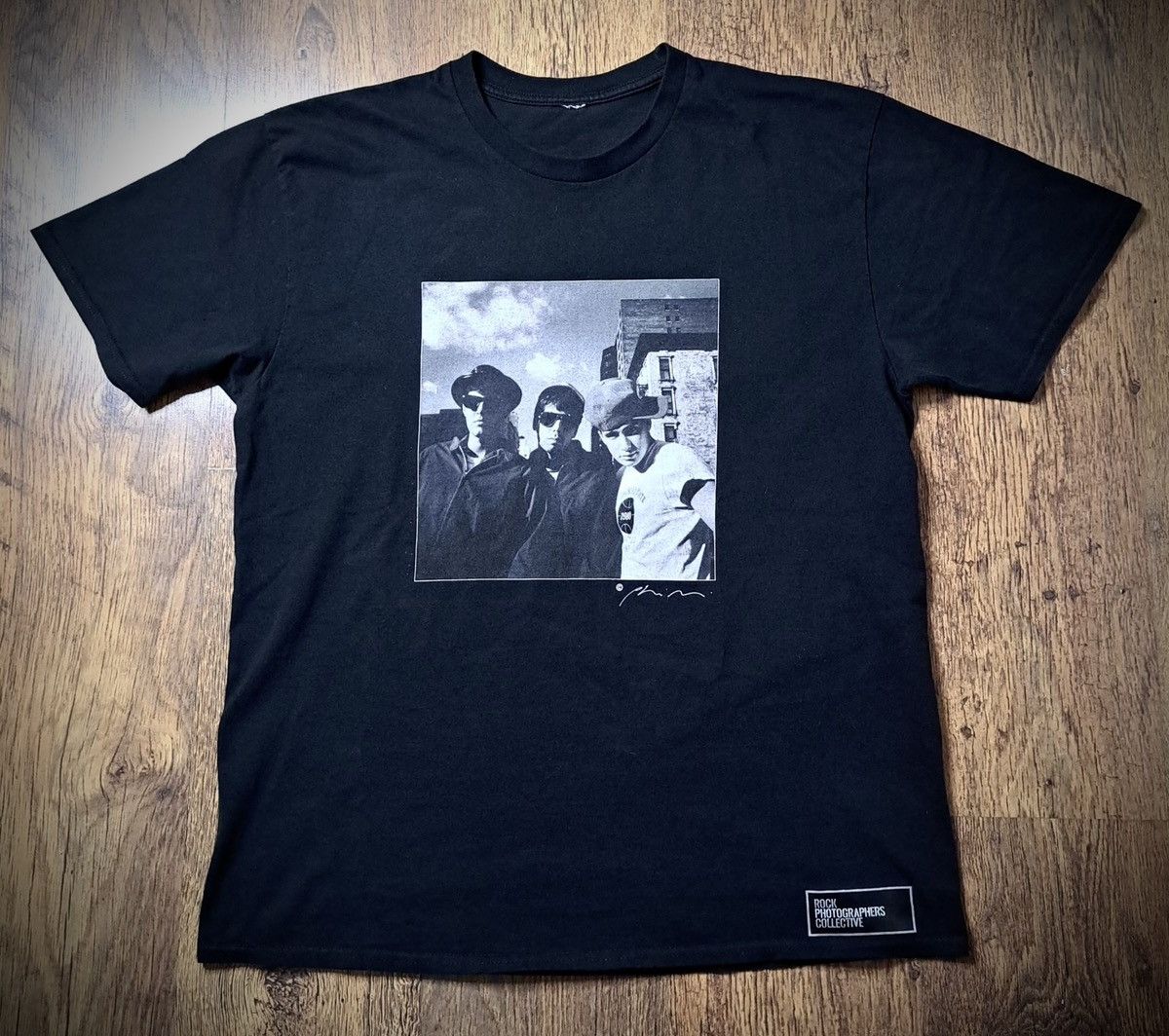 image of Band Tees x Rap Tees Beastie Boys X Rock Photographer Collective X T-Shirt in Black, Men's (Size XL