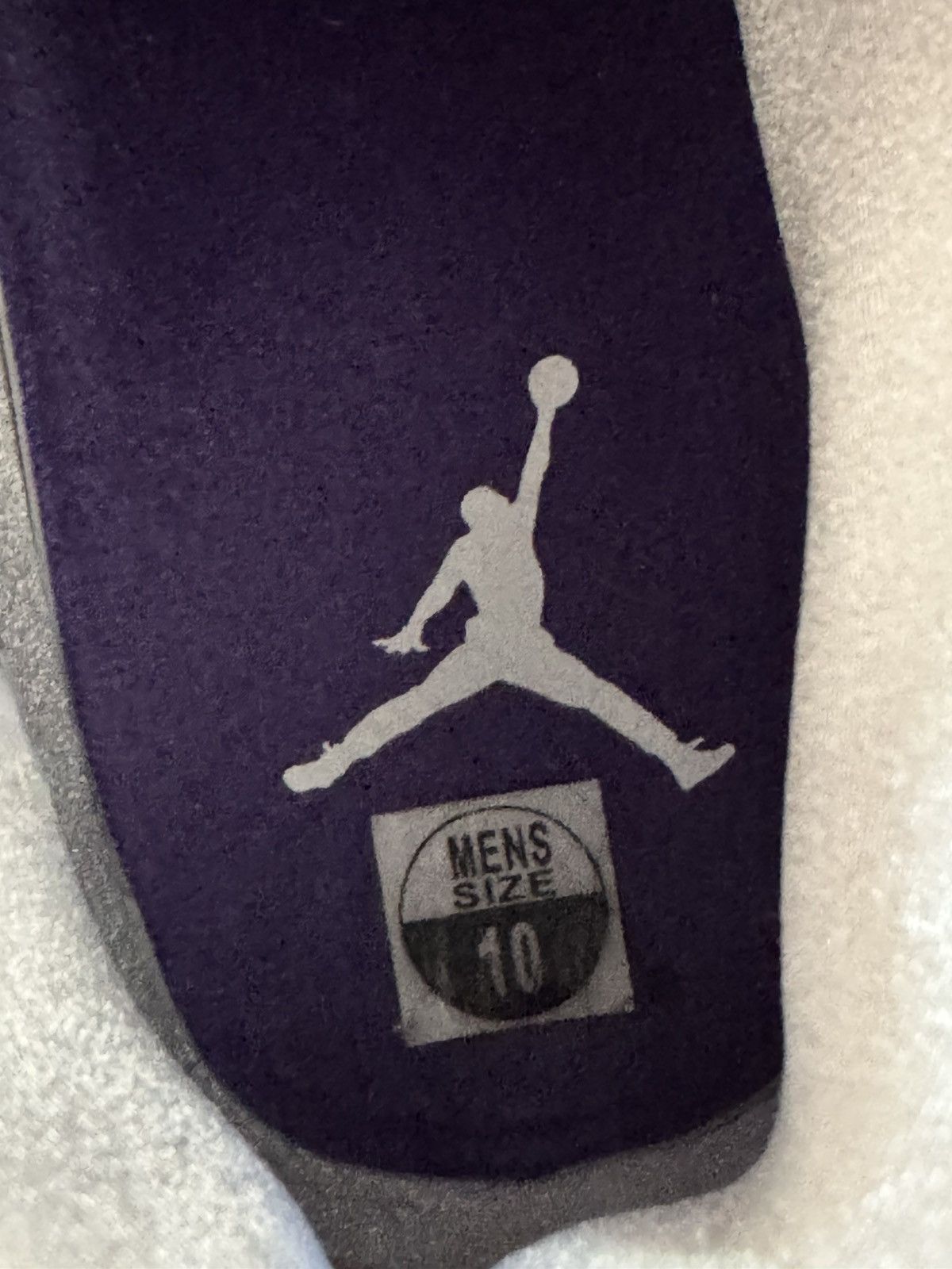 Jordan Brand Air Jordan 4 Retro Metallic Purple Size US 10 / EU 43 - 5 Thumbnail