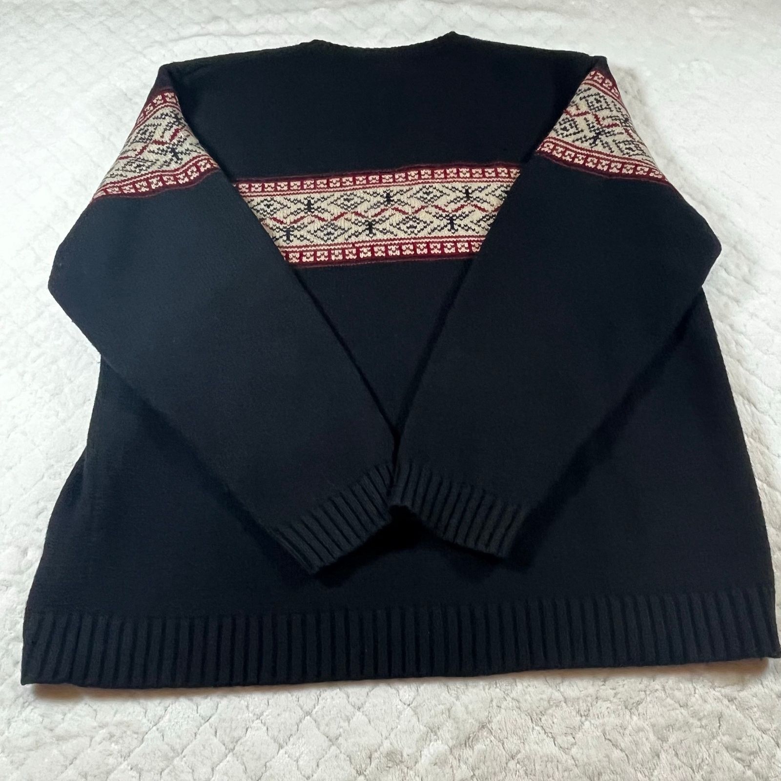 Banana Republic Vintage Banana Republic Sweater Men's XL 100% Lambswool Size US XL / EU 56 / 4 - 1 Thumbnail