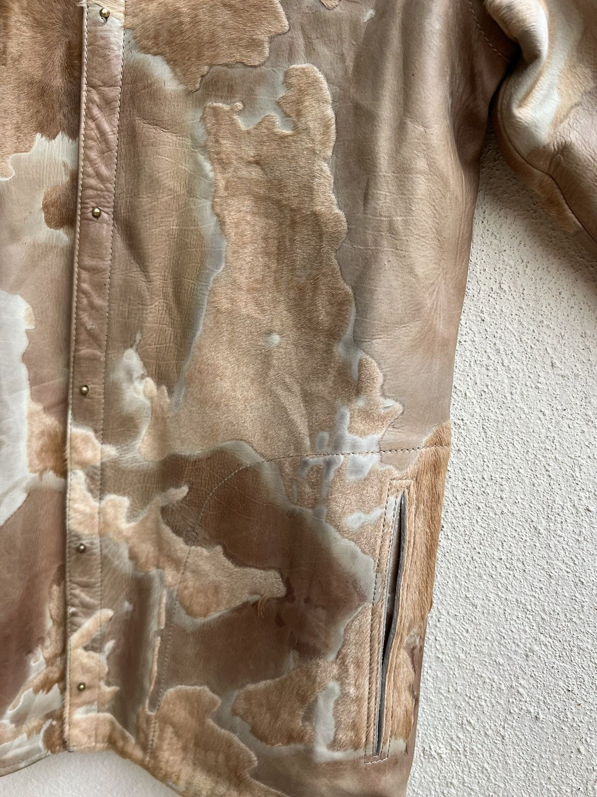 Freewheelers × Japanese Brand × Leather RARE!!! L & Kondo Japan Leather Animal Shirt Jacket Size US M / EU 48-50 / 2 - 8 Thumbnail