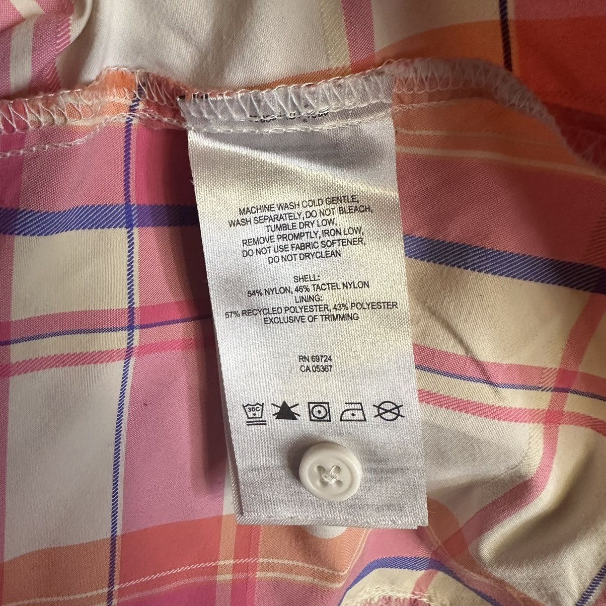 Columbia Columbia Women’s Omni-shade Pink Plaid Sun Protector Shirt Size M / US 6-8 / IT 42-44 - 4 Thumbnail