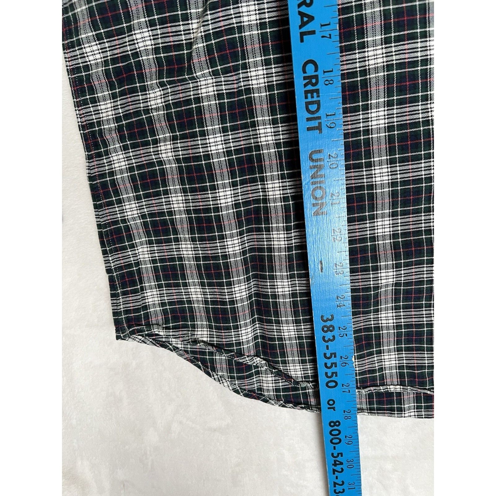 Polo Ralph Lauren Polo Ralph Lauren Long Sleeve Button Up Plaid Shirt Green Bl Size US M / EU 48-50 / 2 - 7 Thumbnail