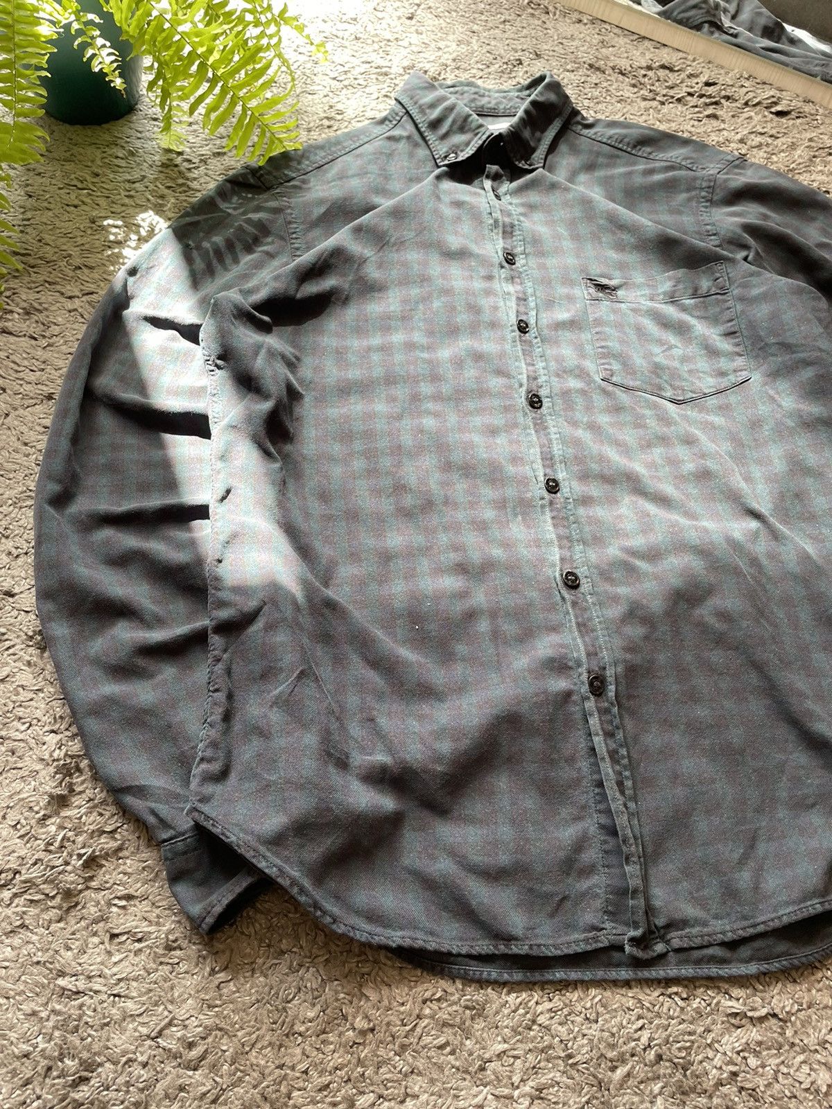 Burberry × Vintage Burberry Shirt Luxury Rich Rare Logo Vintage Size US L / EU 52-54 / 3 - 8 Thumbnail