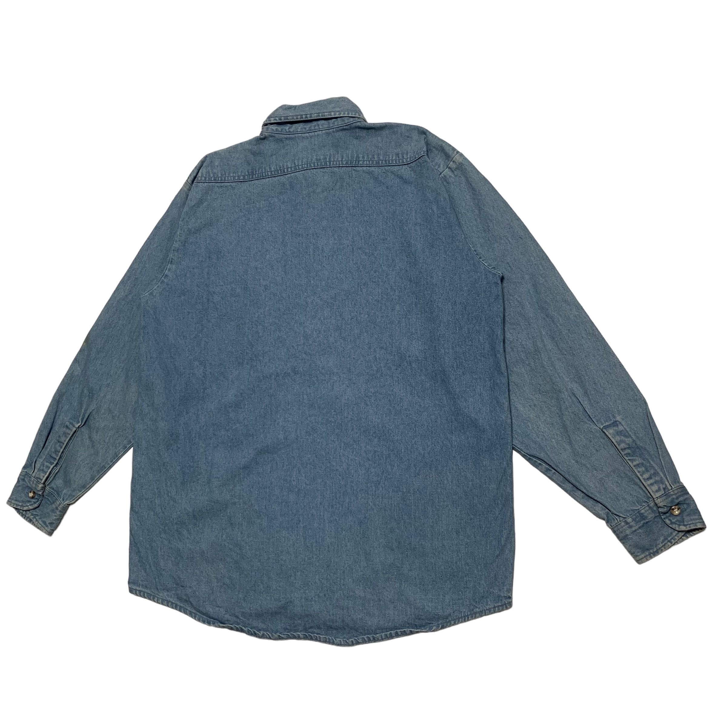 Oshkosh Vintage 70s Oshkosh Denim Shirt Size US L / EU 52-54 / 3 - 9 Thumbnail