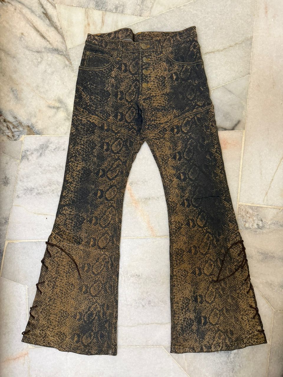 Tornado Mart Tornado Mart Snake Skin Pattern Size US 29 - 1 Thumbnail