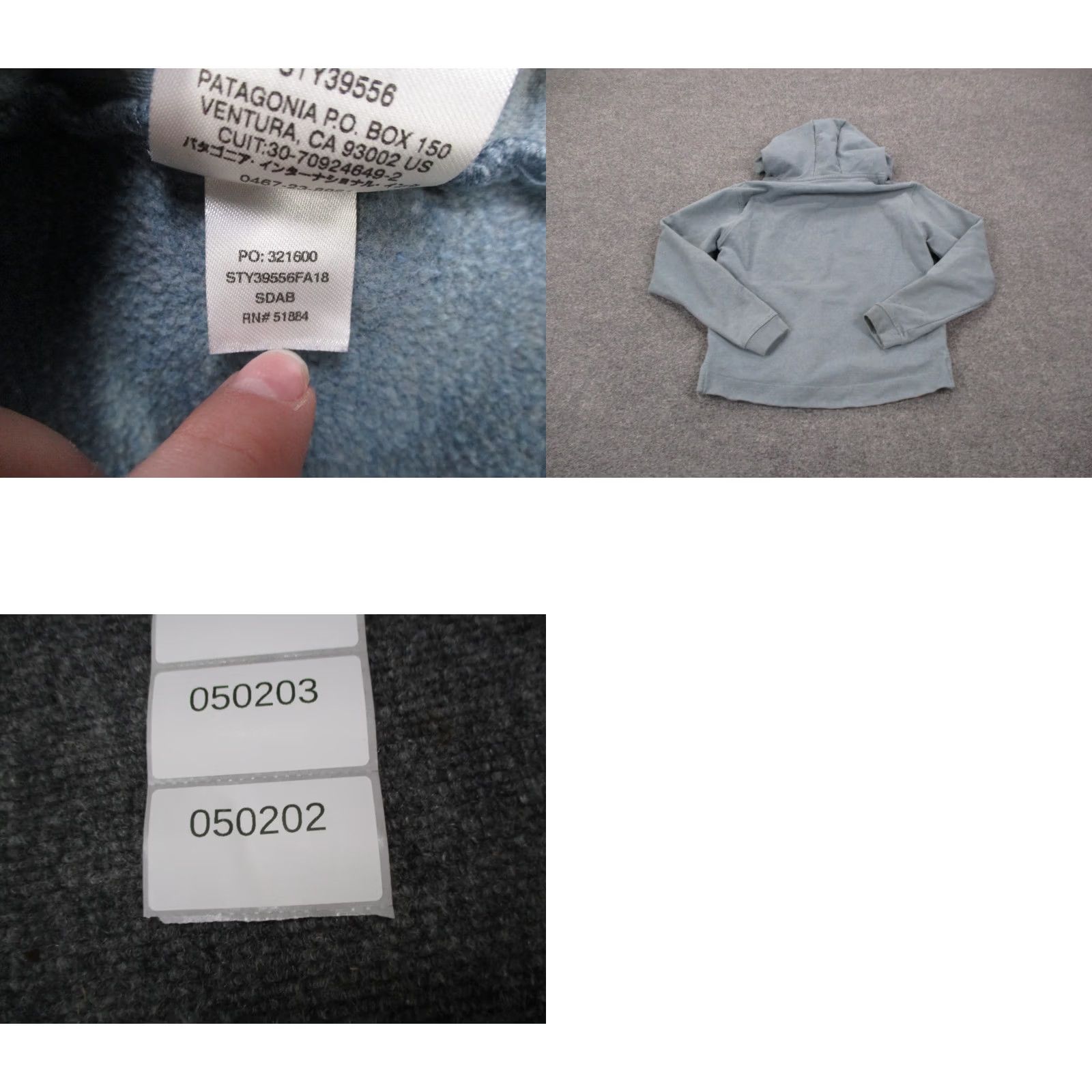 Patagonia Patagonia Hoodie Womens S Gray Uprisal Bear Camping Active Jacket Hiking 39556 Size S / US 4 / IT 40 - 9 Thumbnail