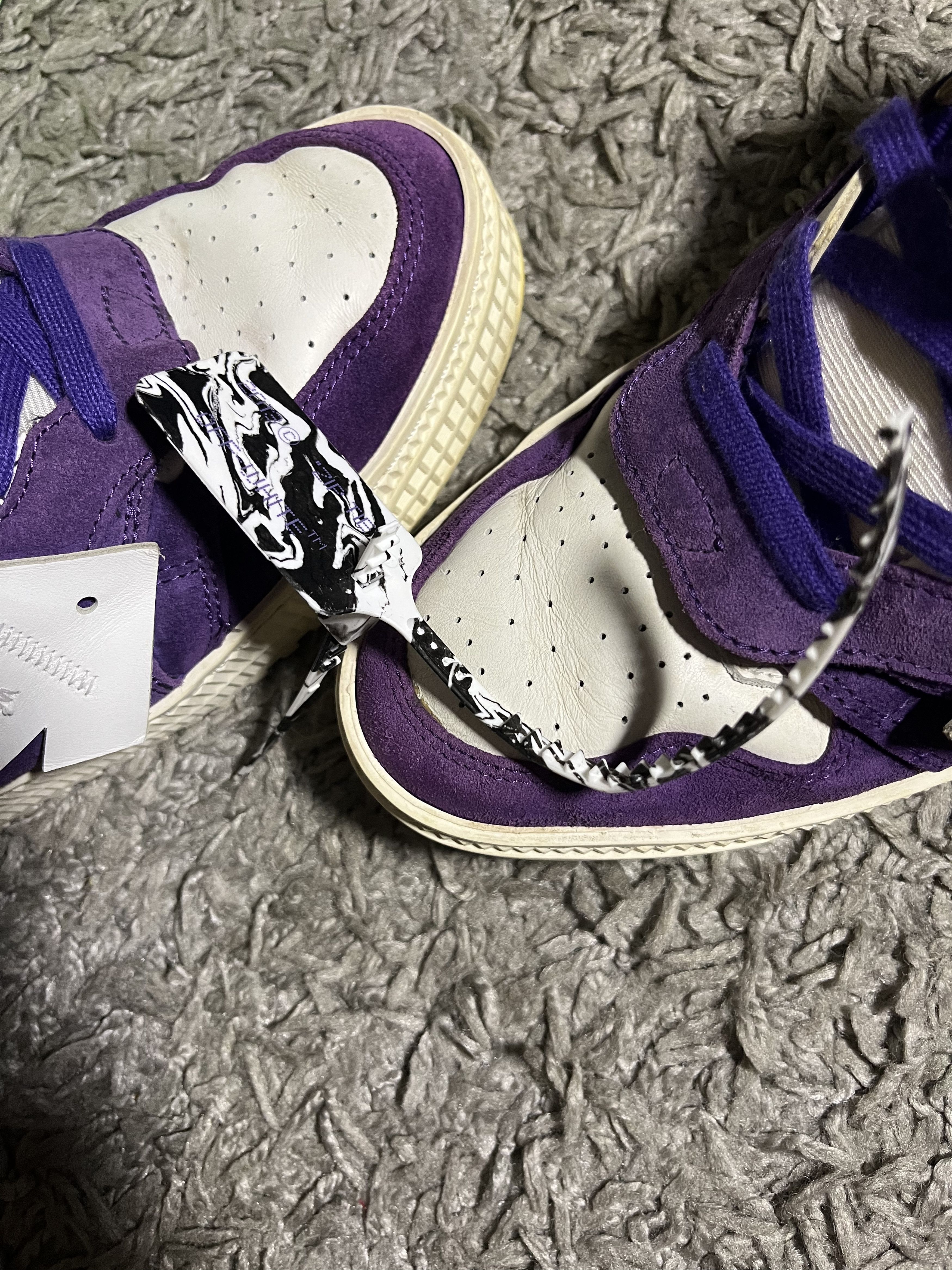 Off-White Off White Court 3.0 Purple Low Size US 9 / EU 42 - 8 Thumbnail