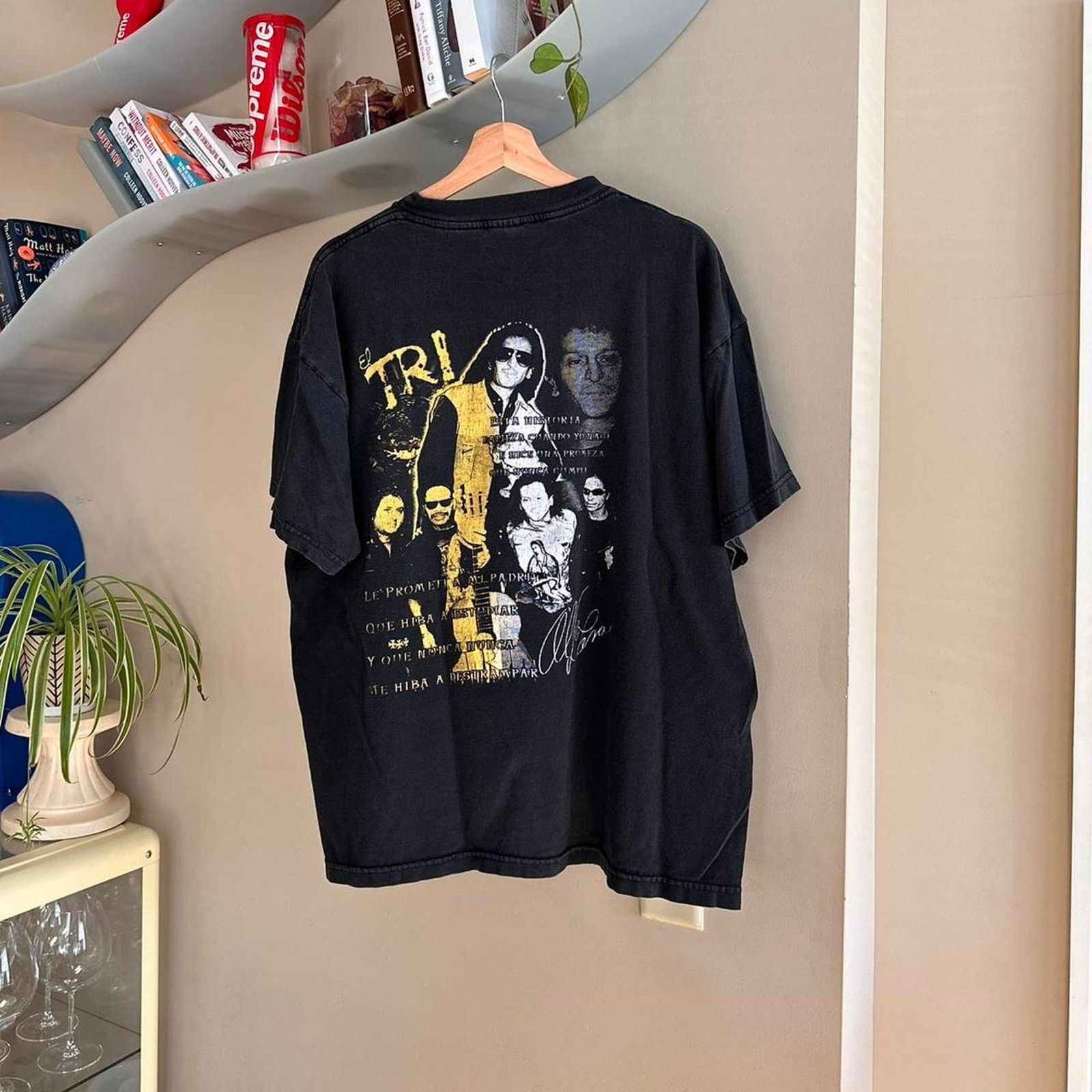 Band Tees × Vintage Vintage El Tri Mexican Band Shirt Size US XL / EU 56 / 4 - 5 Thumbnail