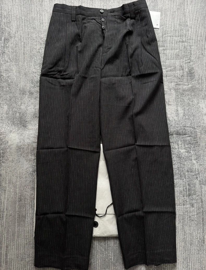 Visvim VISVIM 24AW Russo Pants Santome Black Striped Size US 34 / EU 50 - 1 Thumbnail