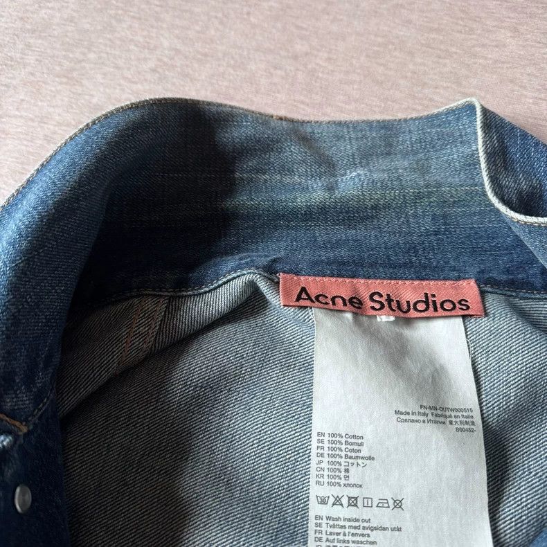 Acne Studios acne studios Blue denim jacket 2502-Nextarrow Size US S / EU 44-46 / 1 - 4 Thumbnail