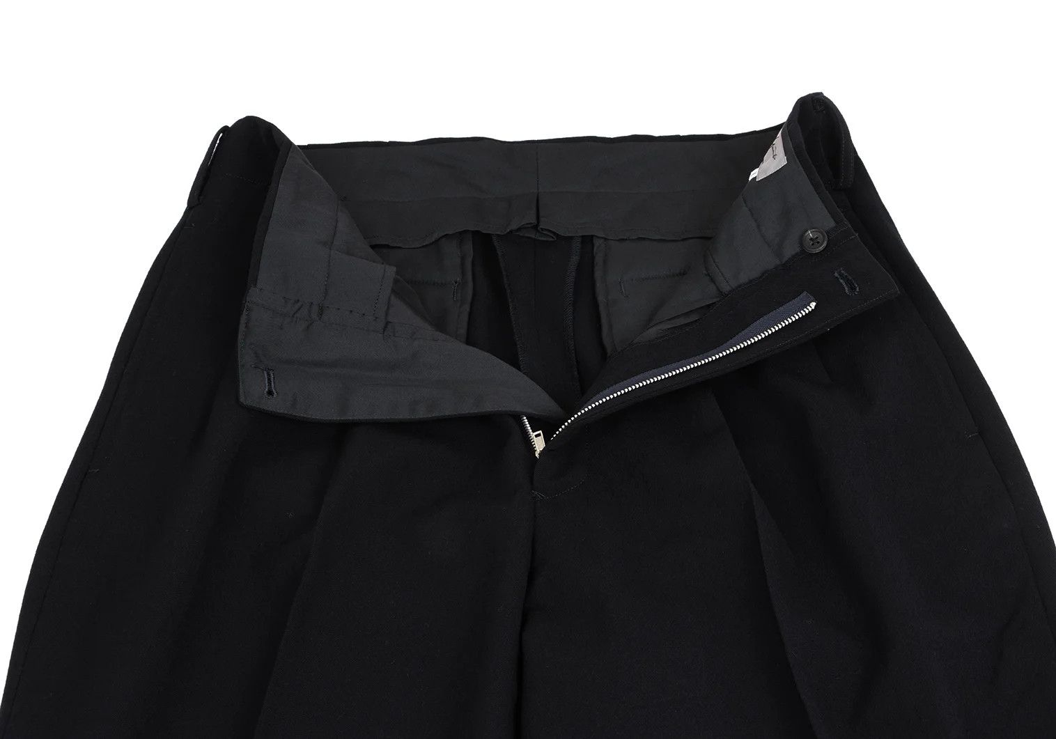 Yohji Yamamoto Yohji Yamamoto Wool Gabardine Tapered Pants Size US 36 / EU 52 - 6 Thumbnail