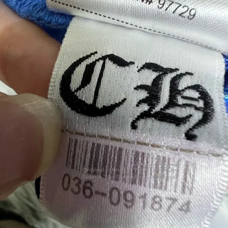 Chrome Hearts CHROME HEARTS Size M Scroll rune logo short sleeve t-shirt Size US M / EU 48-50 / 2 - 5 Thumbnail