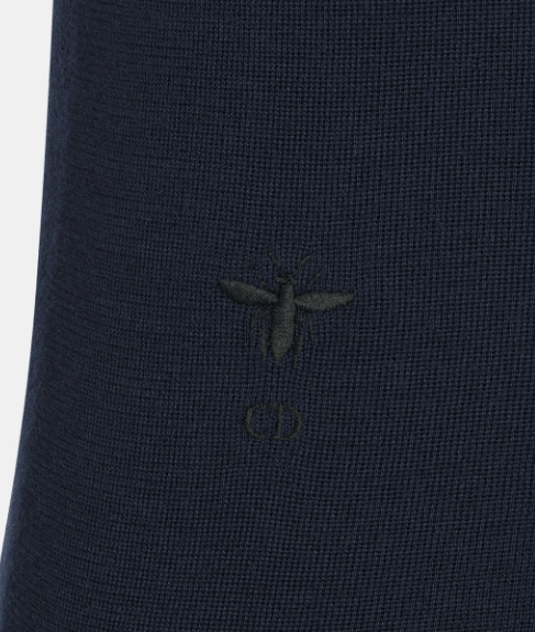 Dior o1w1db11225 414S82 Turtleneck Sweater in Blue Size XL / US 12-14 / IT 48-50 - 3 Thumbnail