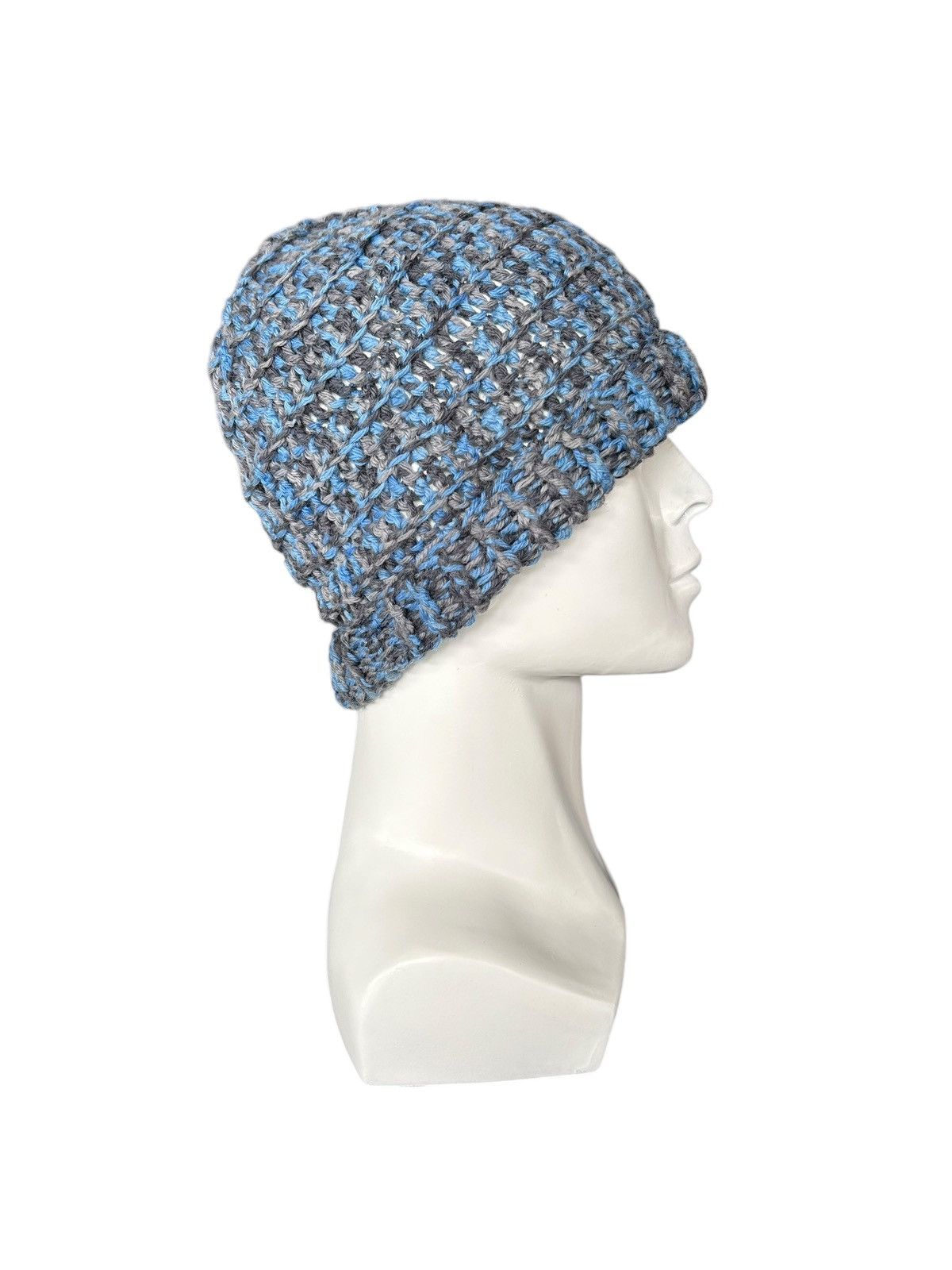 Japanese Brand × Kapital × Vintage Crochet knitted handmade Beanie Hats ☠️☠️ Size ONE SIZE - 4 Thumbnail