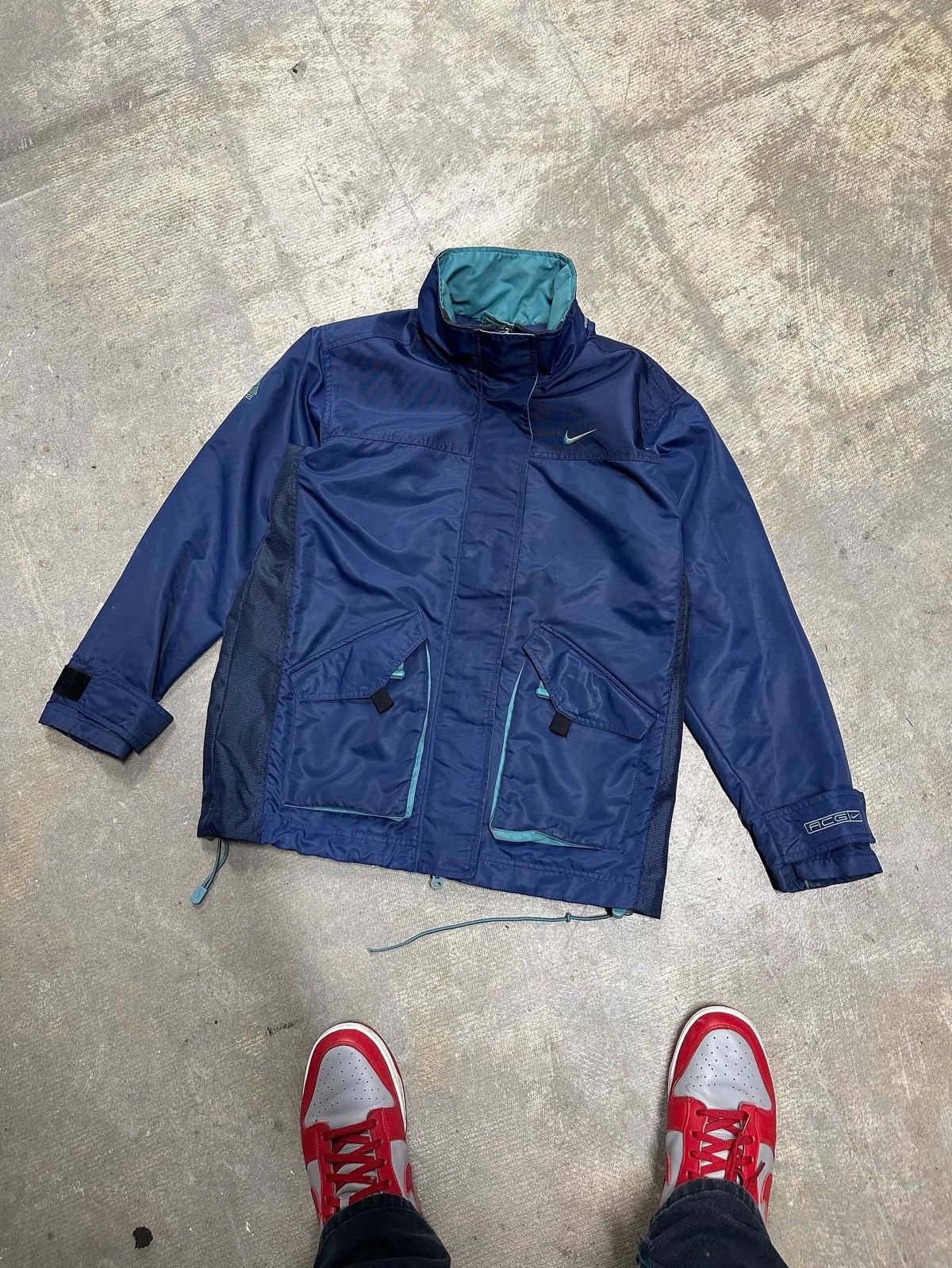 Vintage 90s Nike ACG Full Zip Layer Jacket