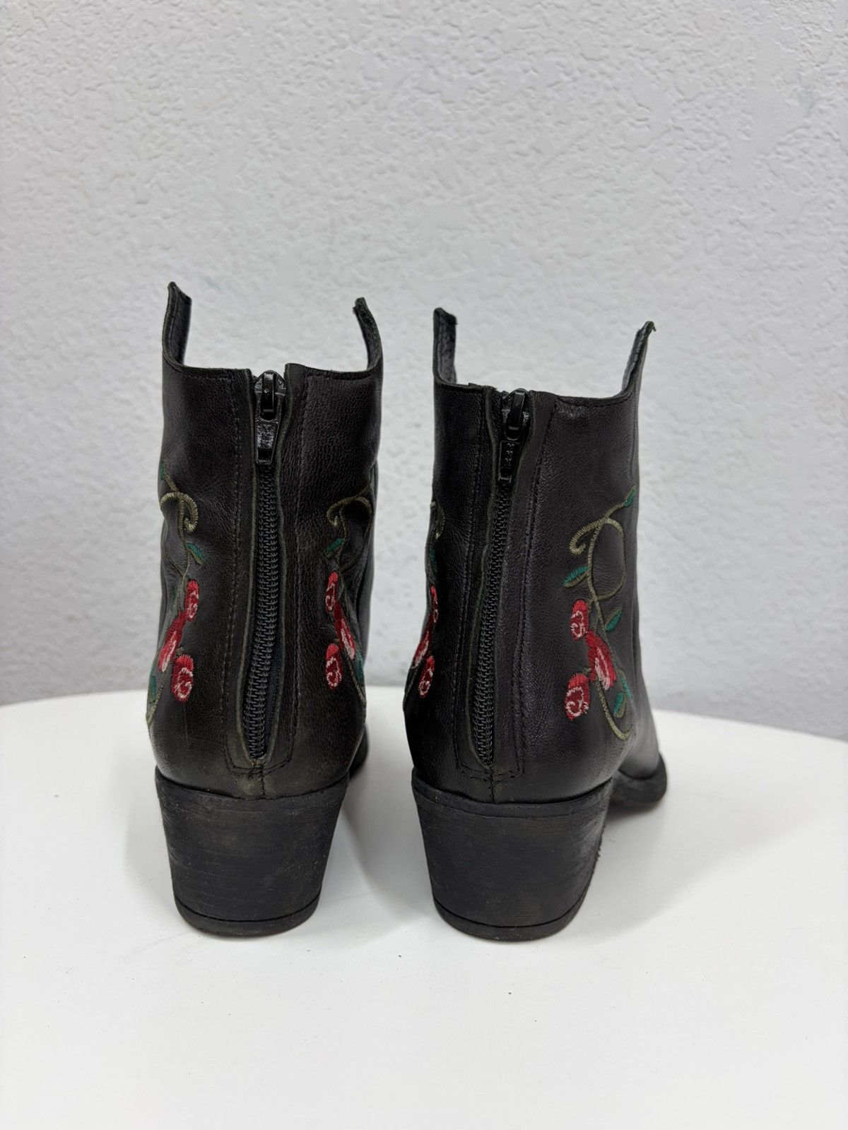 If Six Was Nine Vintage Italian AS 98 Rick Owens Style Leather Biker Boots Size US 8 / EU 41 - 12 Thumbnail
