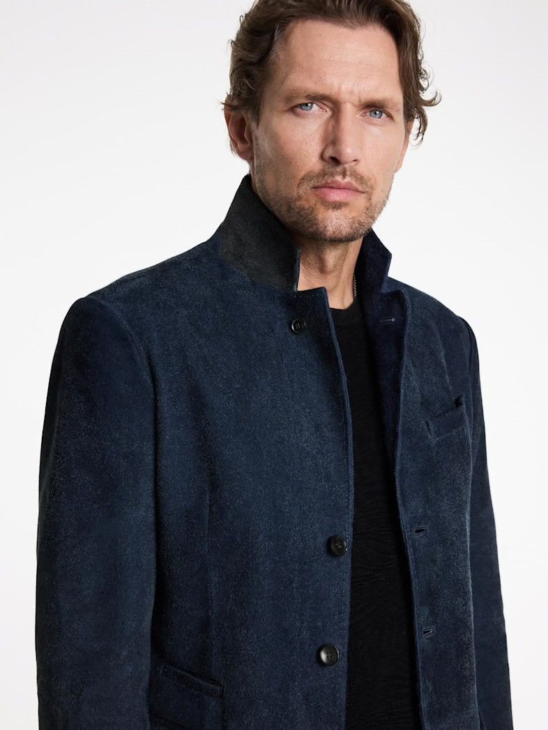 John Varvatos $2498 Rind suede jacket EU 54 USA 44 Size US L / EU 52-54 / 3 - 2 Thumbnail
