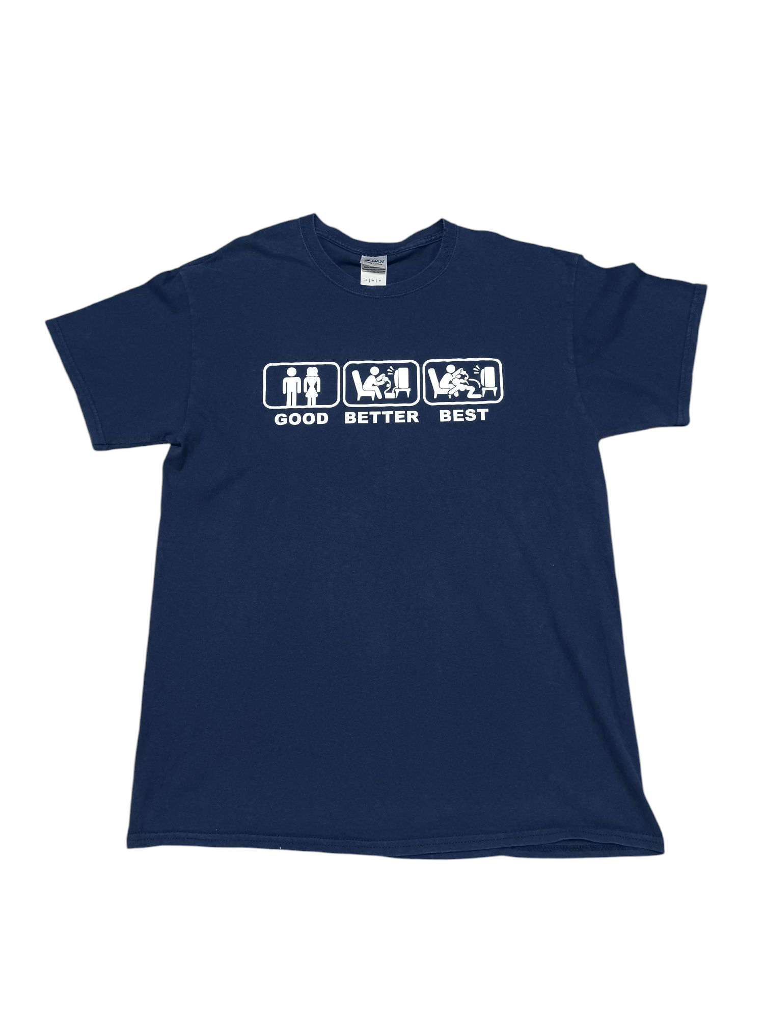 Gildan BLOWJOB GAMING HUMOR VINTAGE FIRE GILDAN TEE Size US L / EU 52-54 / 3 - 1 Thumbnail