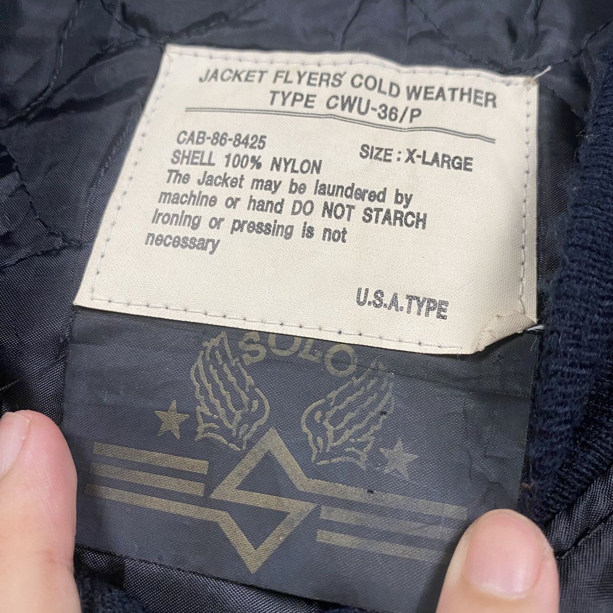 Japanese Brand Rare Solo Vest Army Goth Type CWU-36 Vest Jacket Size US M / EU 48-50 / 2 - 5 Thumbnail